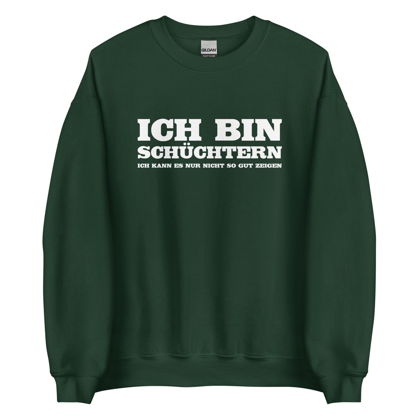 Ich bin schüchtern - Unisex-Pullover