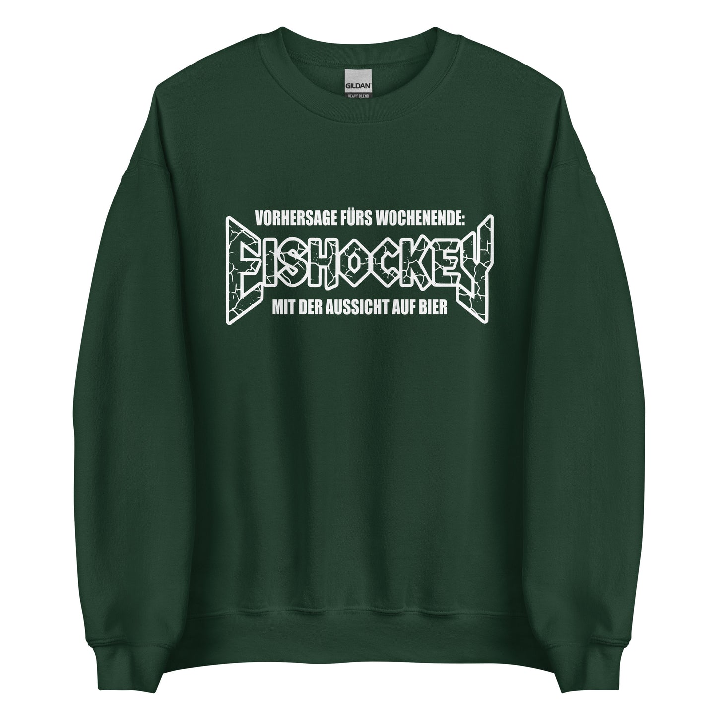 Eishockey mit der Aussicht auf Bier - Unisex Sweater