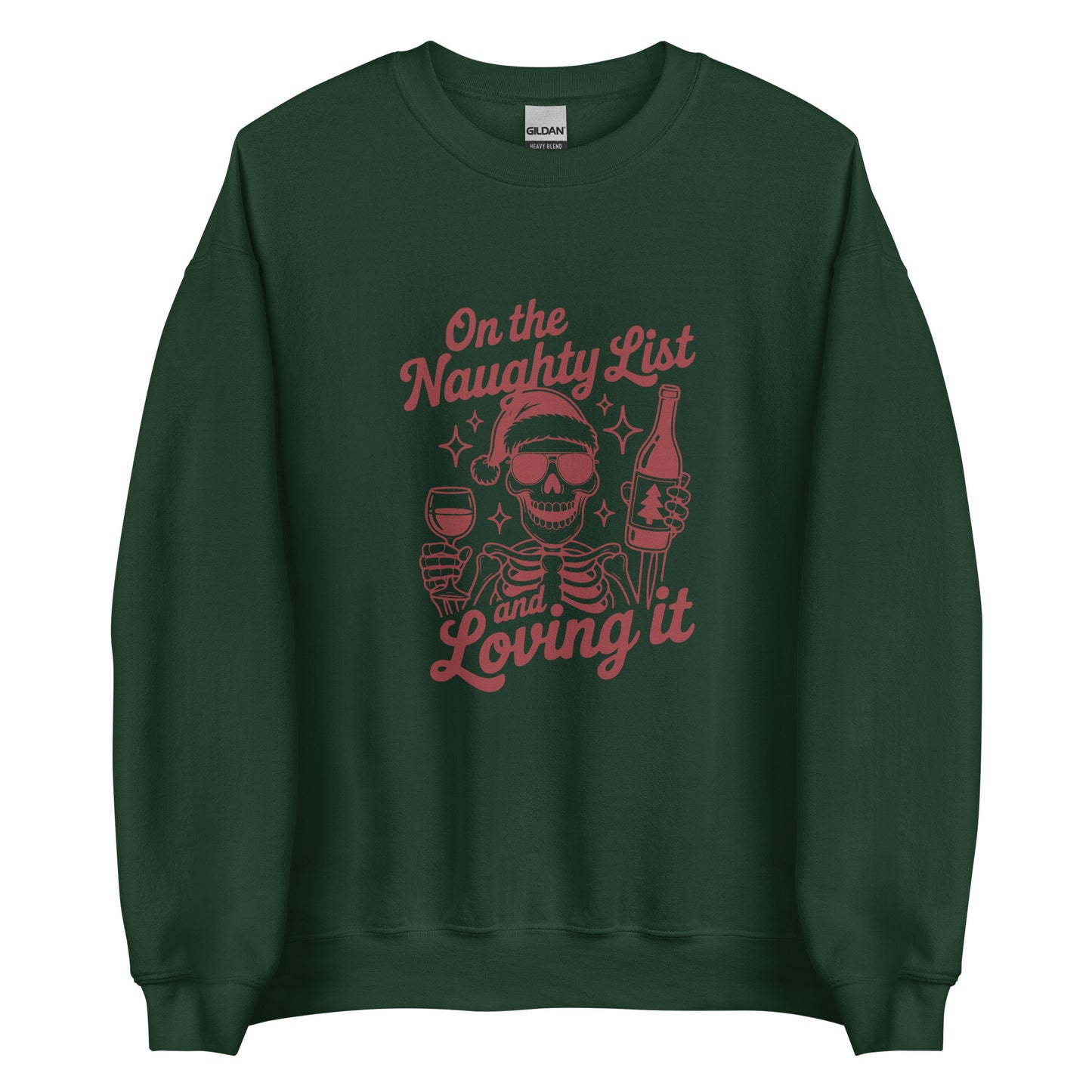 On the Naughty List and Loving It – Unisex Sweater