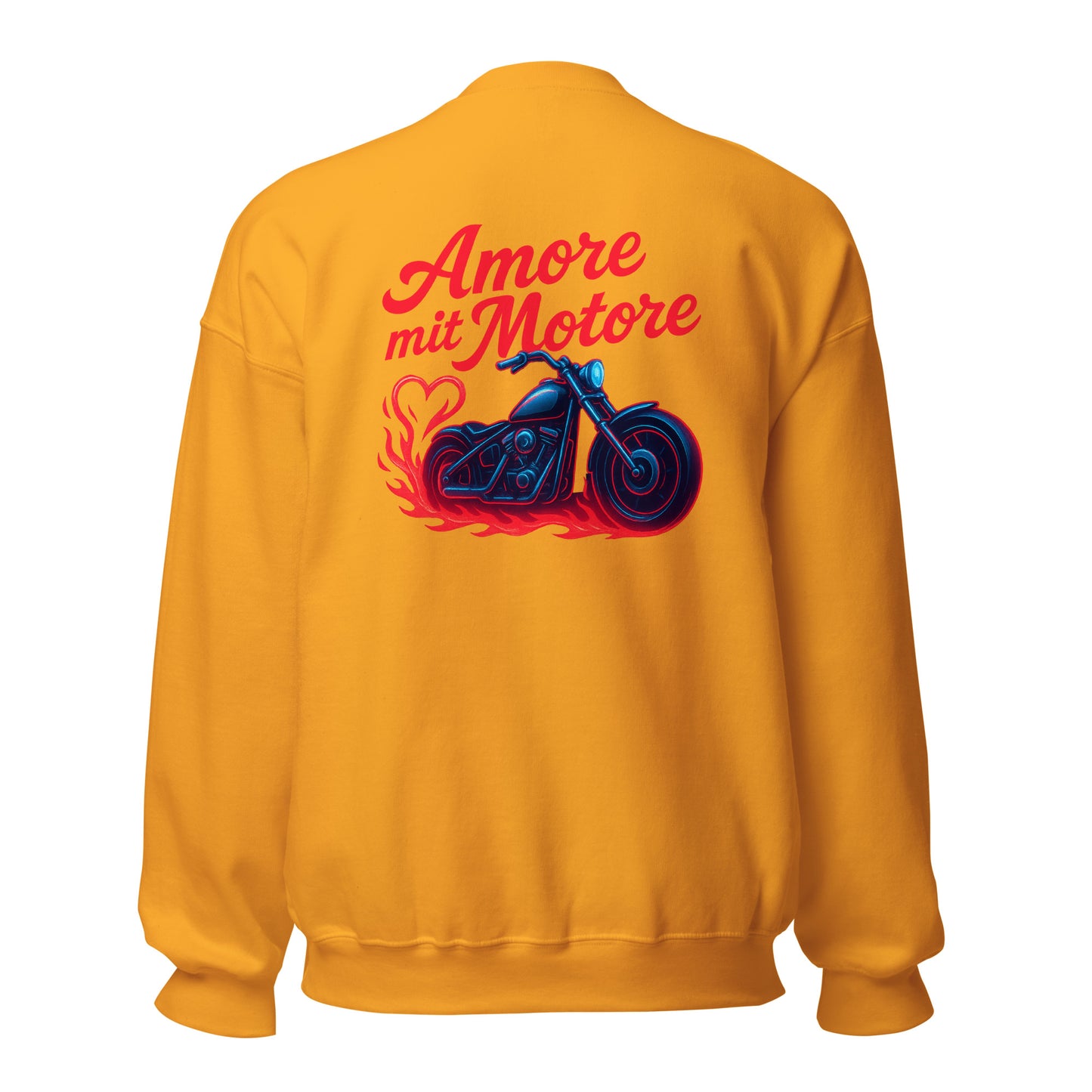 Amore mit Motore – Backprint Sweater