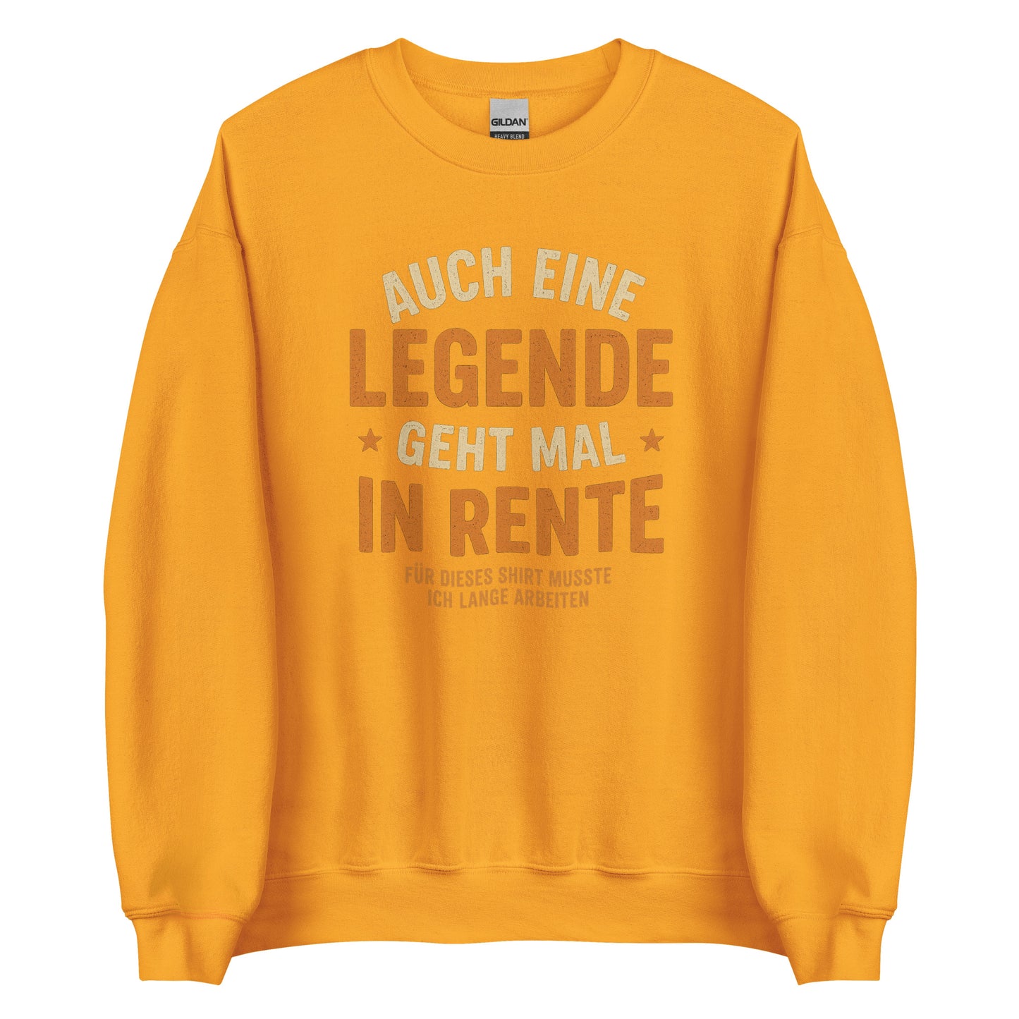 Auch eine Legende geht mal in Rente – Unisex Pullover