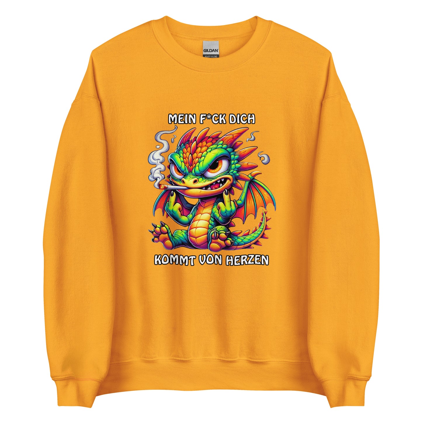 Smoko – Mein F*ck Dich kommt von Herzen - Unisex-Pullover