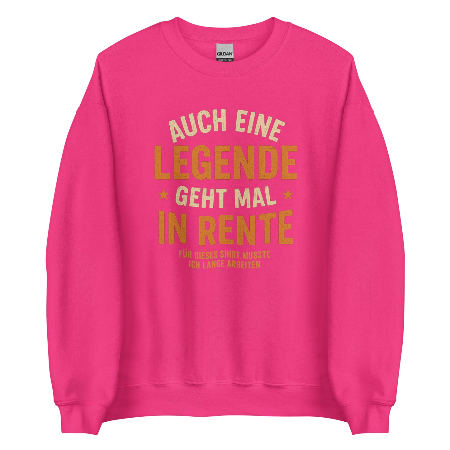 Auch eine Legende geht mal in Rente – Unisex Pullover