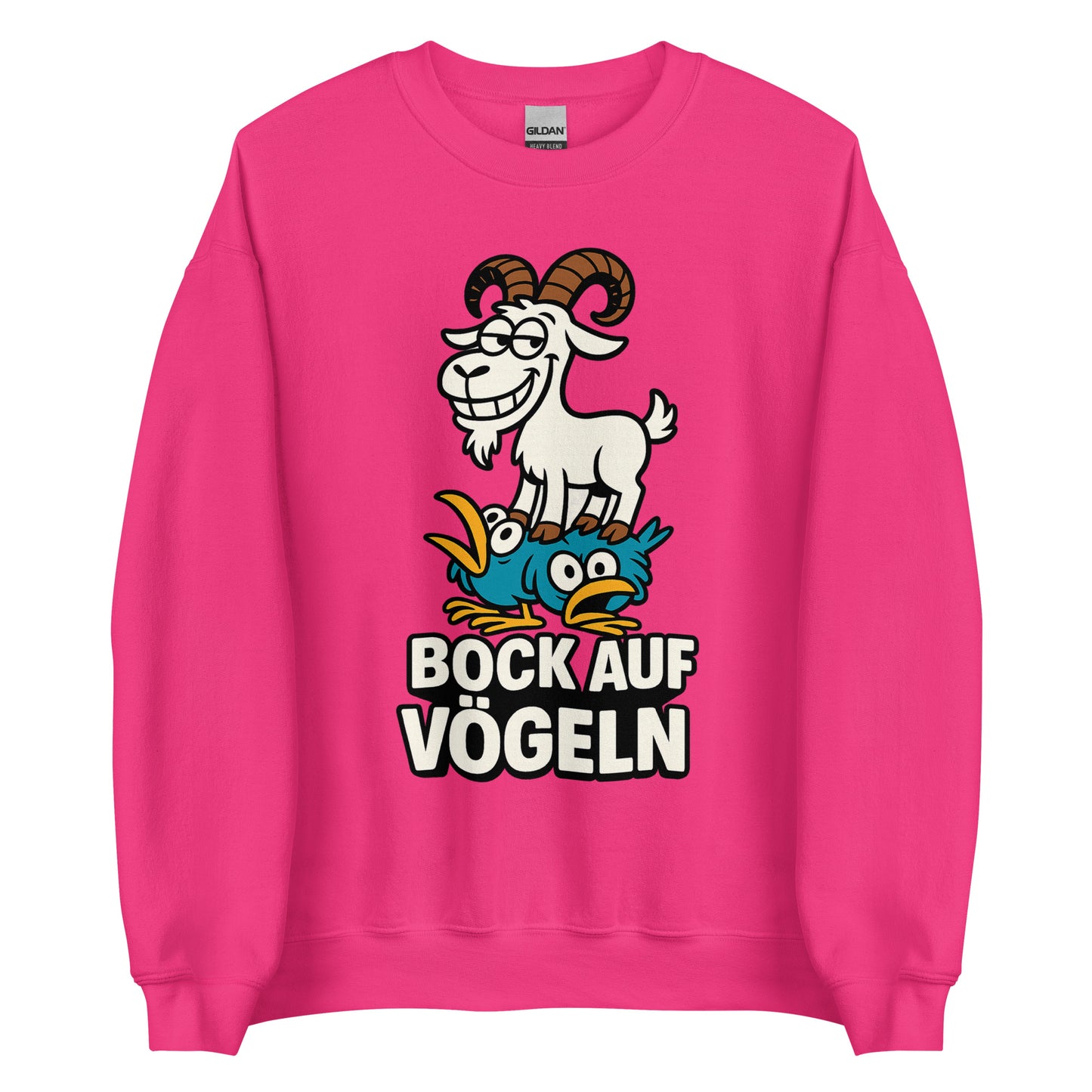 Bock auf Vögeln - Unisex-Pullover