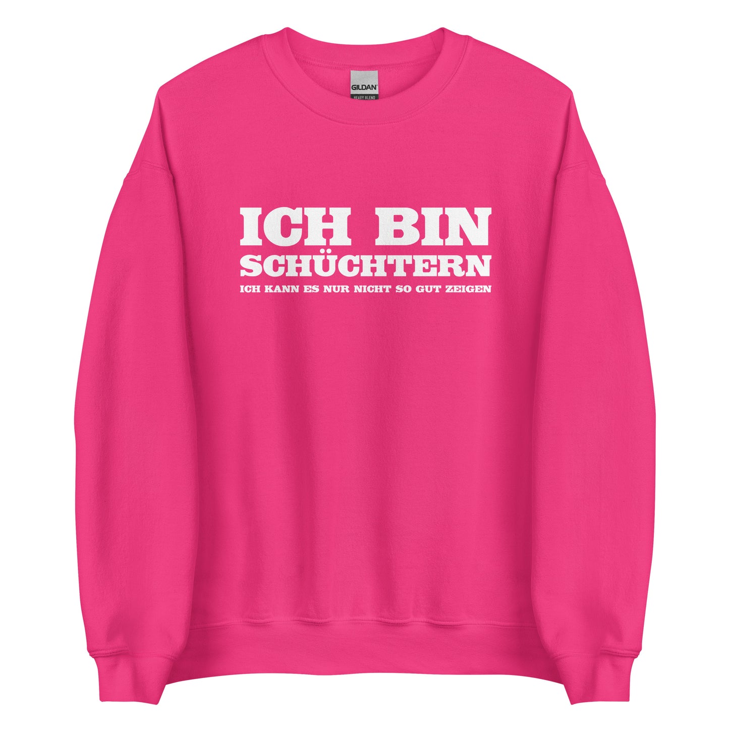 Ich bin schüchtern - Unisex-Pullover