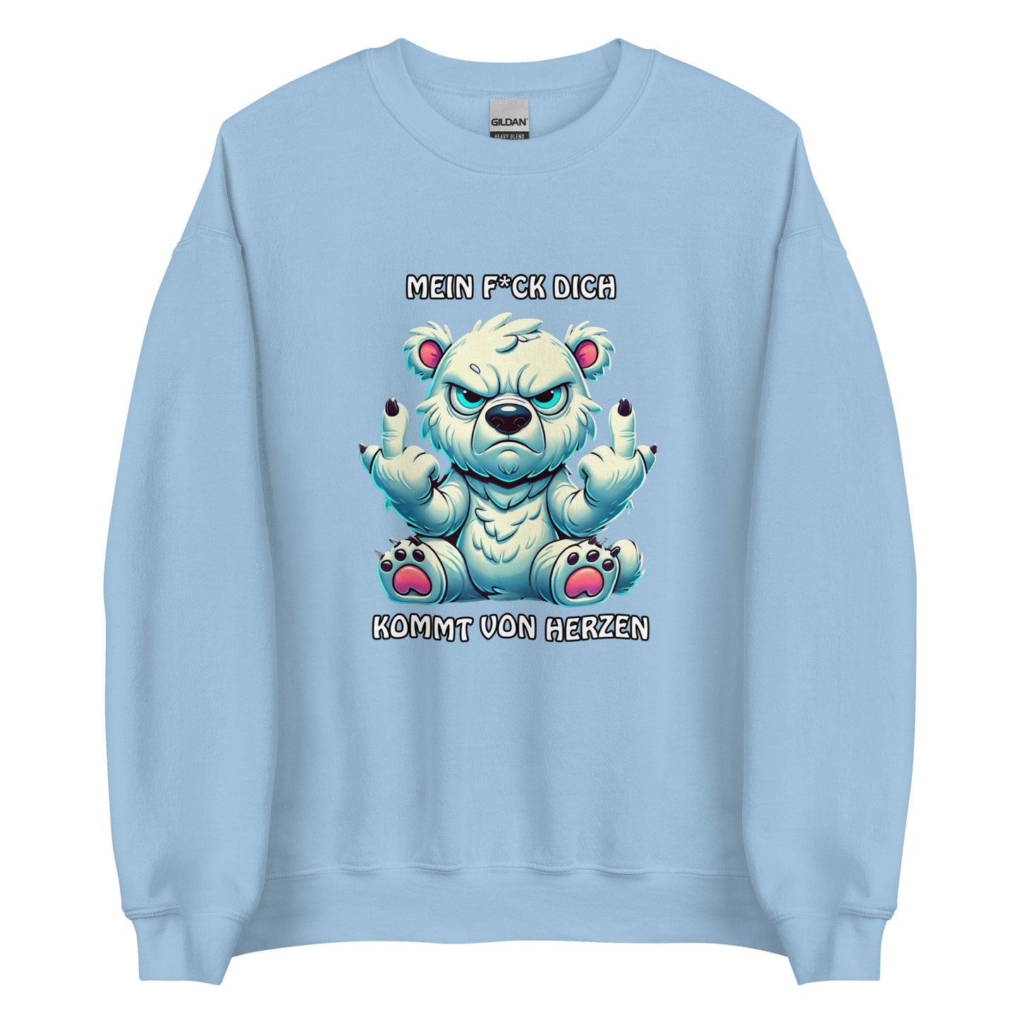 Brummo – Mein F*ck Dich kommt von Herzen - Unisex-Pullover