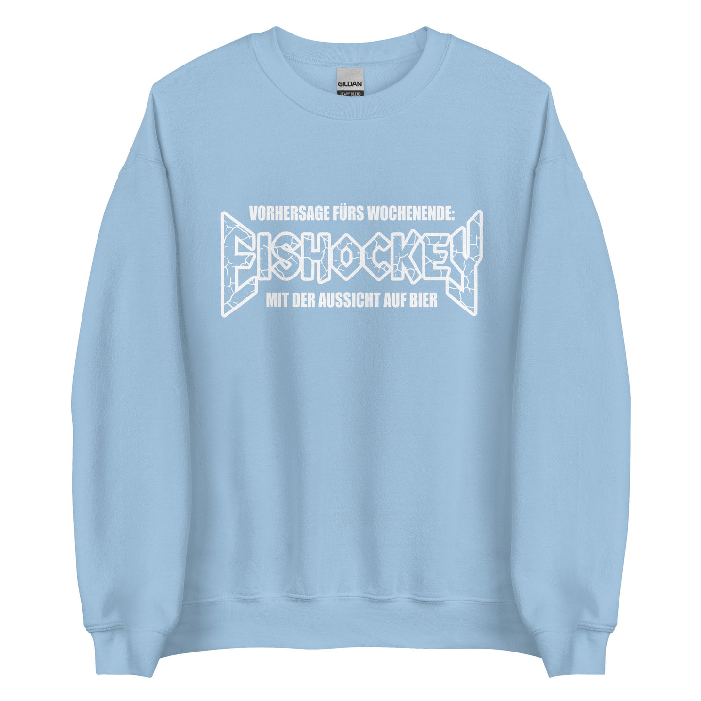 Eishockey mit der Aussicht auf Bier - Unisex Sweater