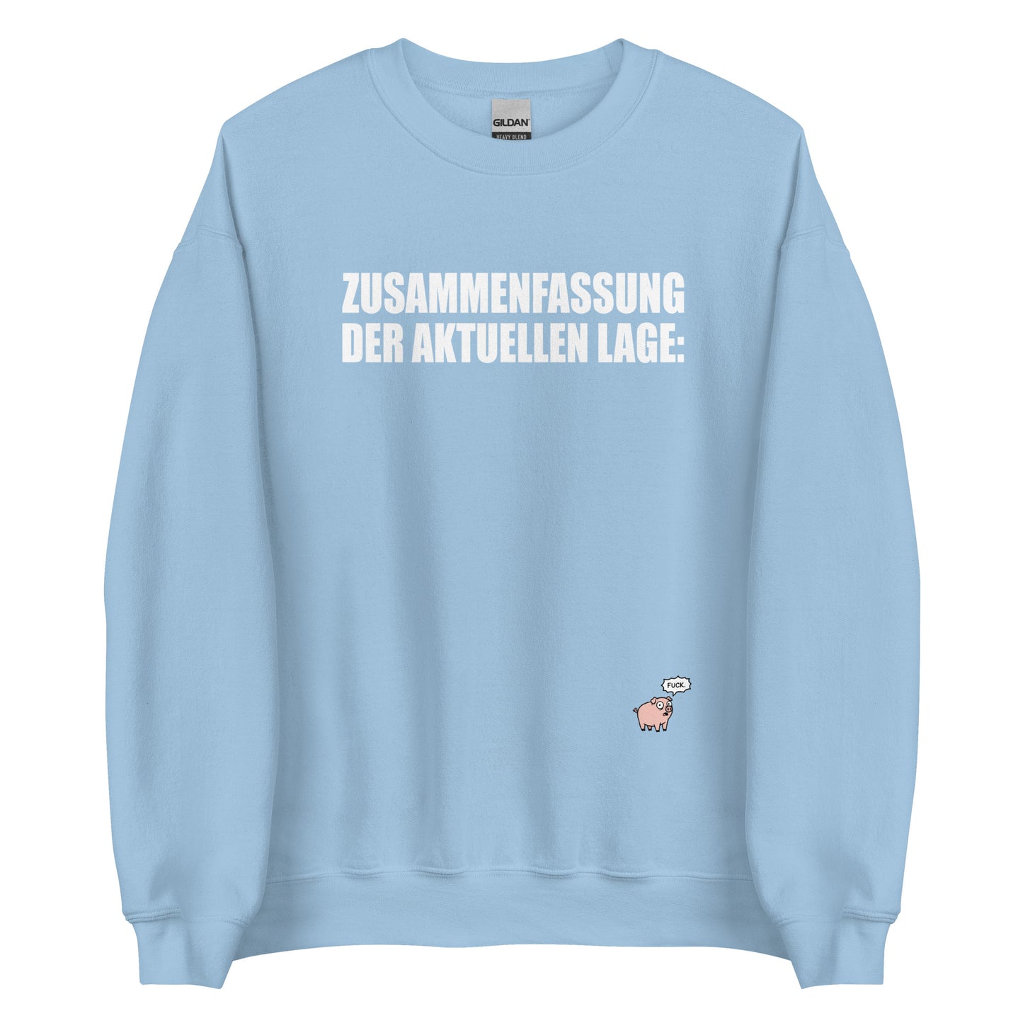 Zusammenfassung der aktuellen Lage - Unisex Sweater