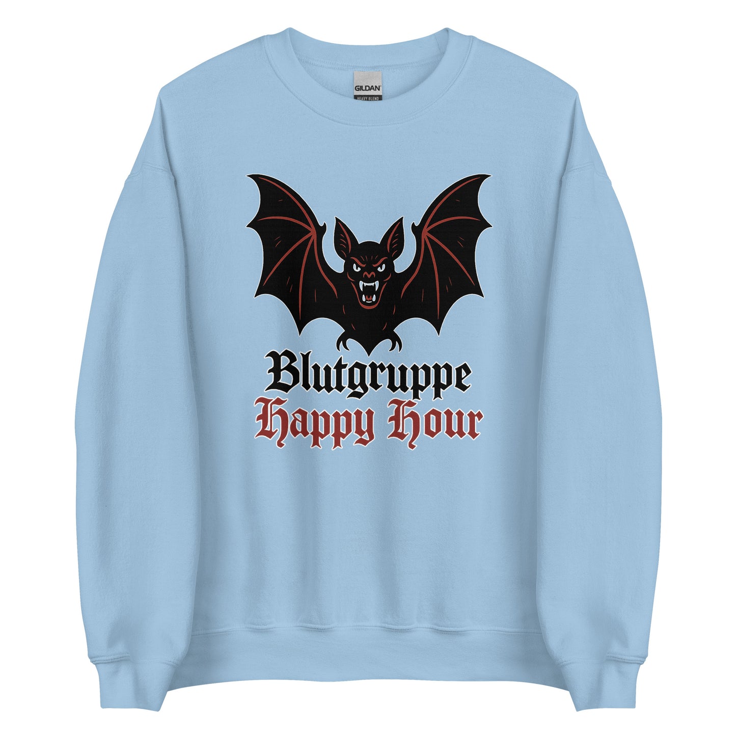 Blutgruppe Happy Hour – Unisex Sweater