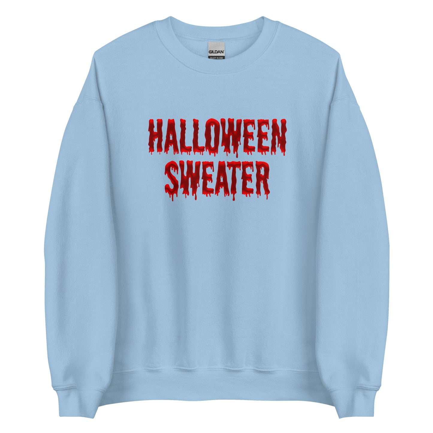 Halloween Sweater – Simpel, blutig, Anti-Kostüm