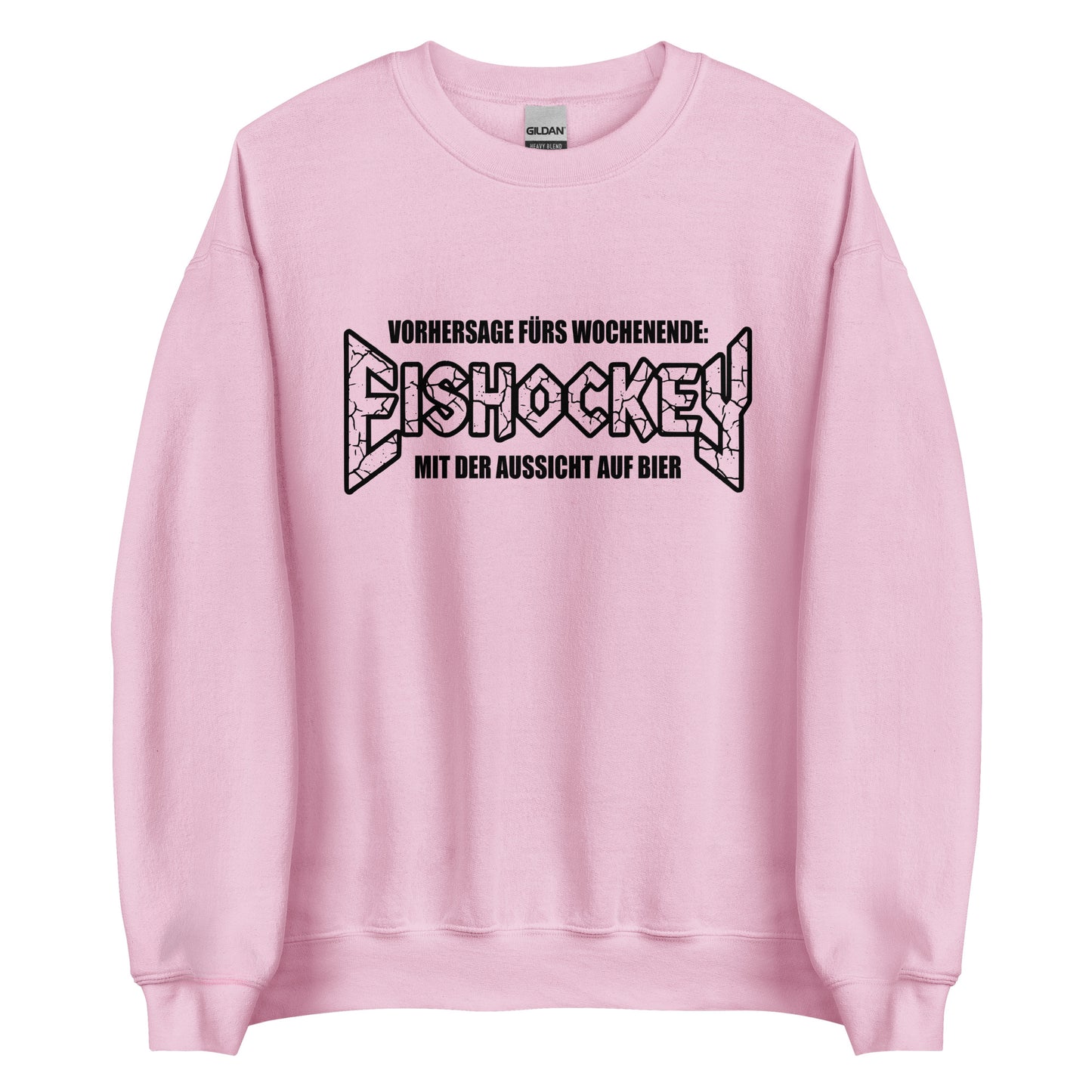 Eishockey mit der Aussicht auf Bier - Unisex Sweater