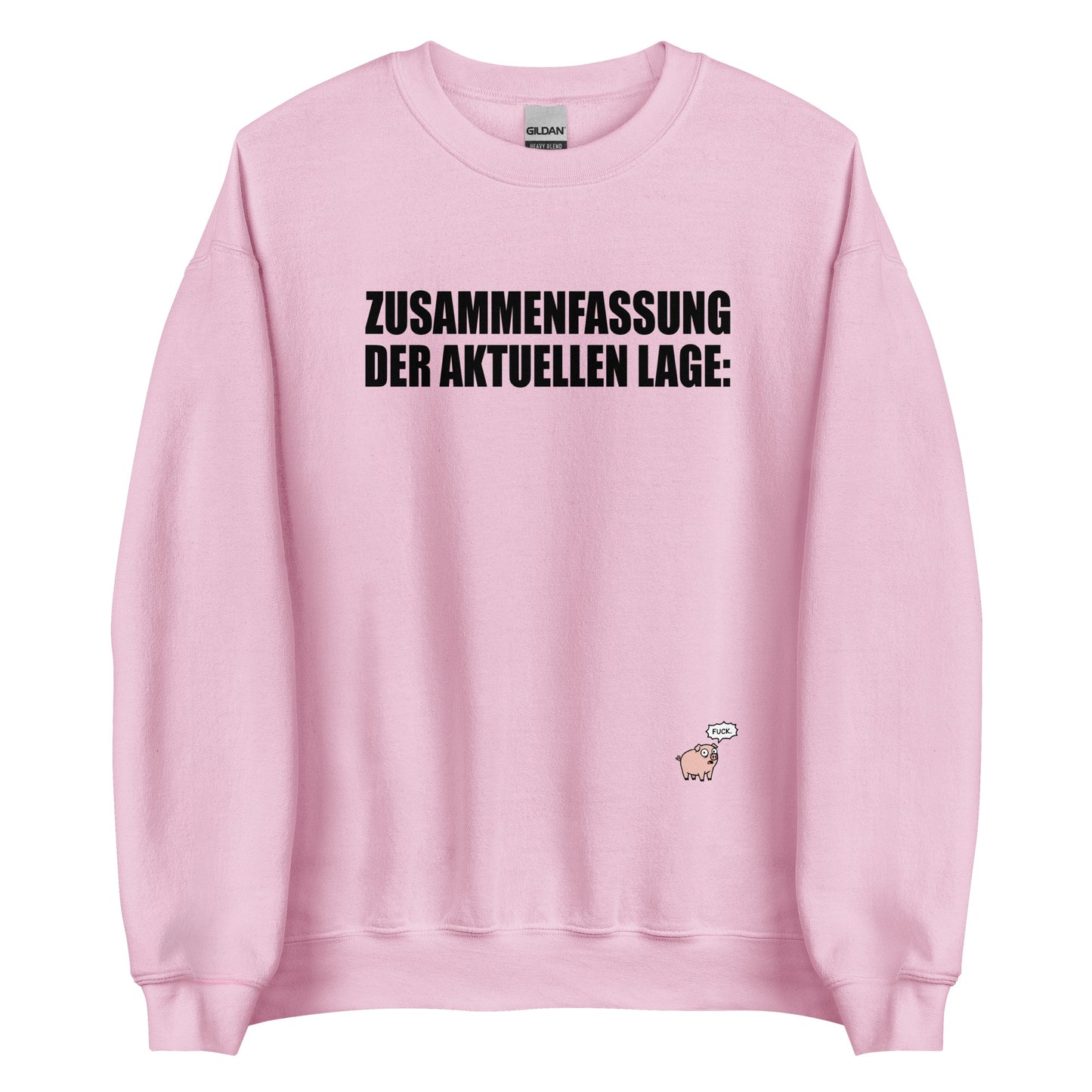 Zusammenfassung der aktuellen Lage - Unisex Sweater
