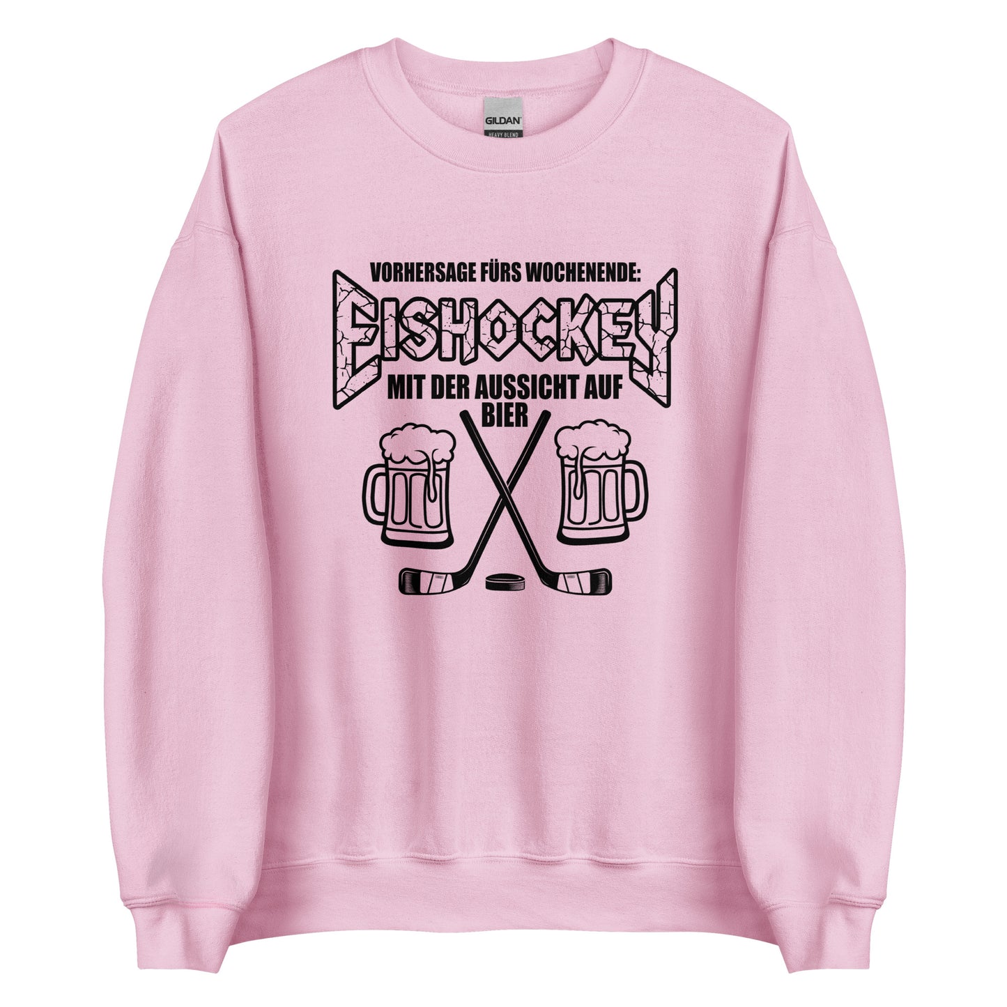Vorhersage fürs Wochenende: Eishockey & Bier - Unisex Sweater