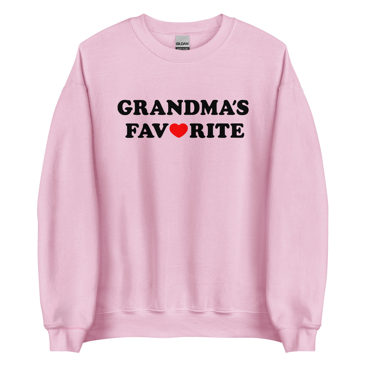 Grandma’s Favorite Unisex Sweater – rosa, Vorderansicht