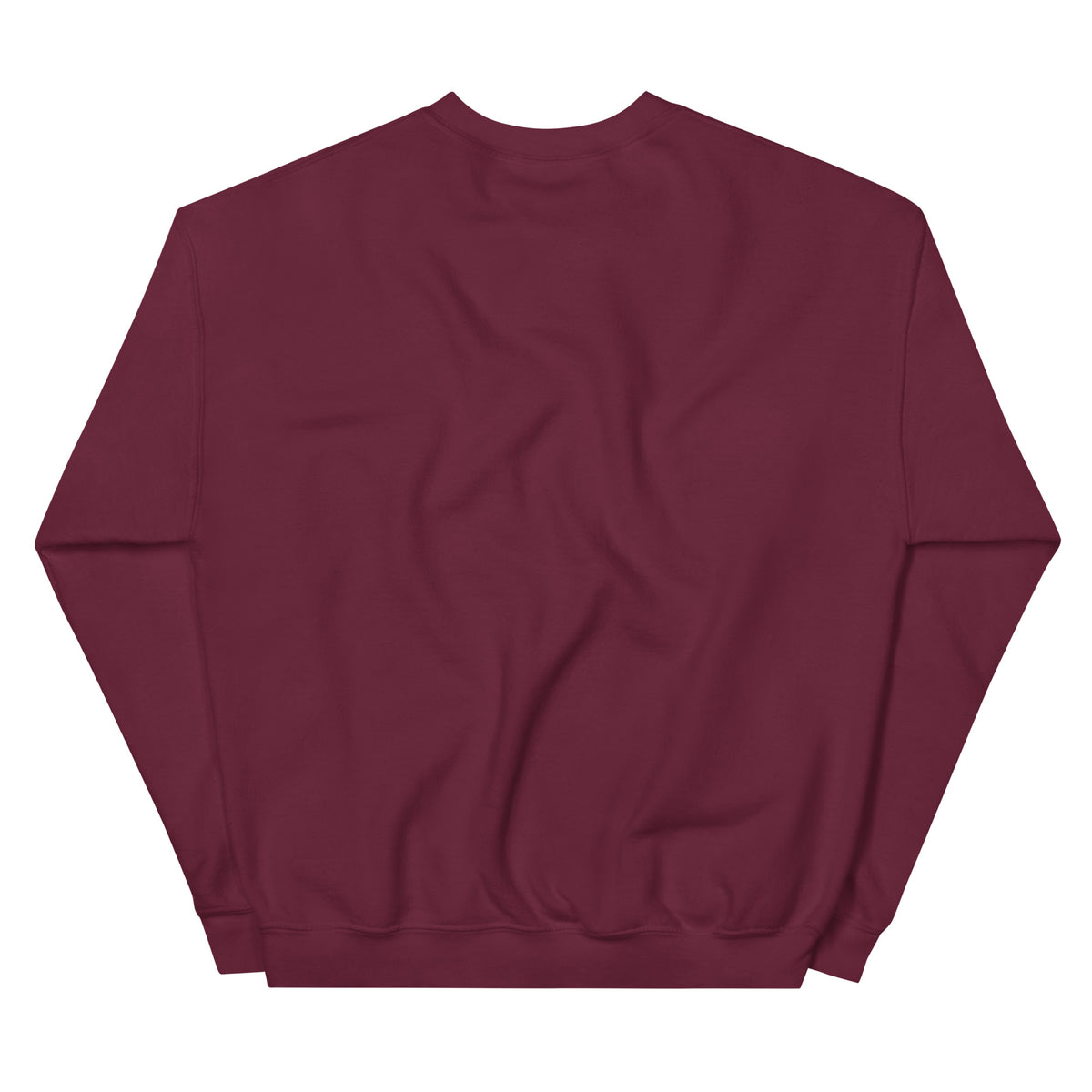 Papper la Papp – Unisex Sweater – weinrot, Rückansicht