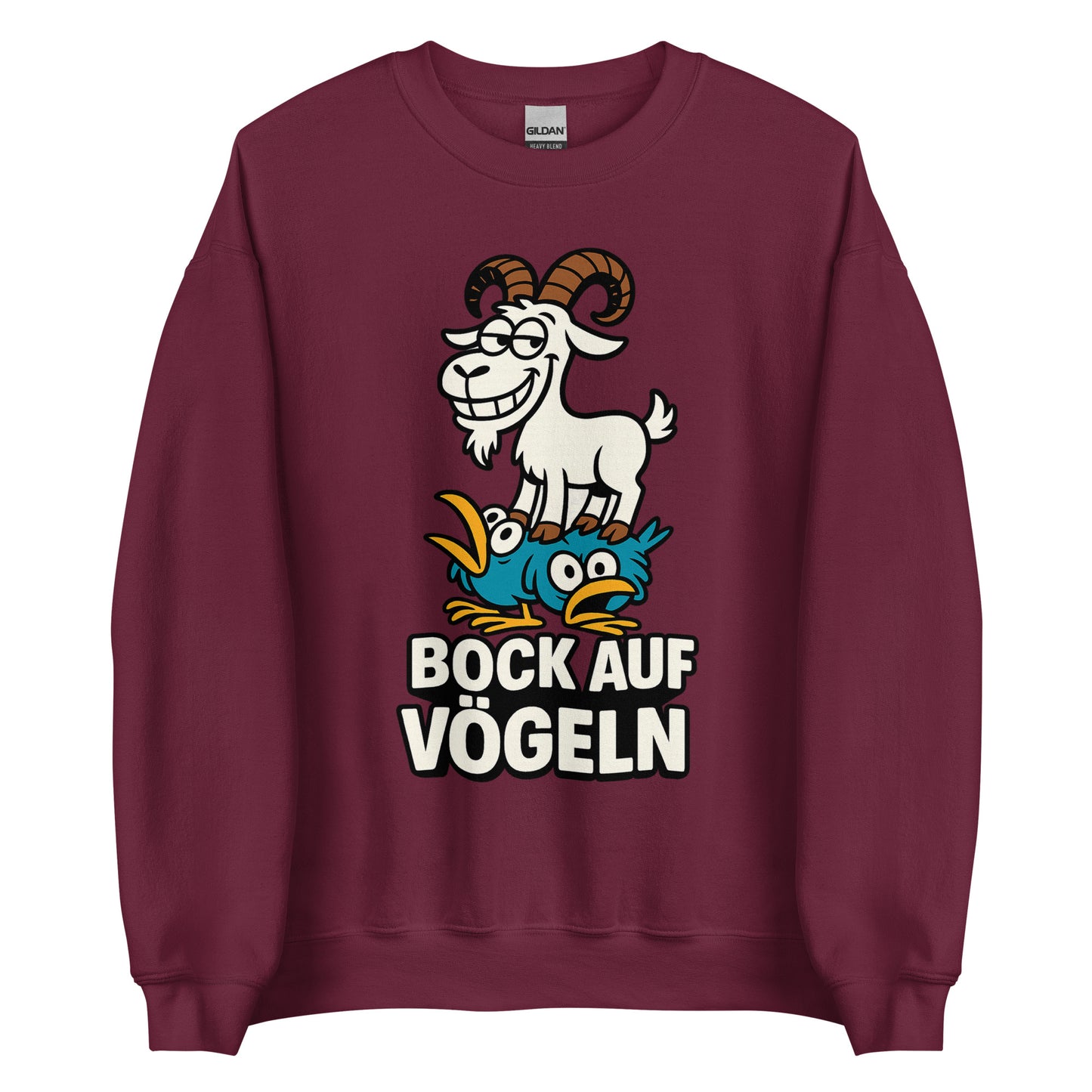 Bock auf Vögeln - Unisex-Pullover