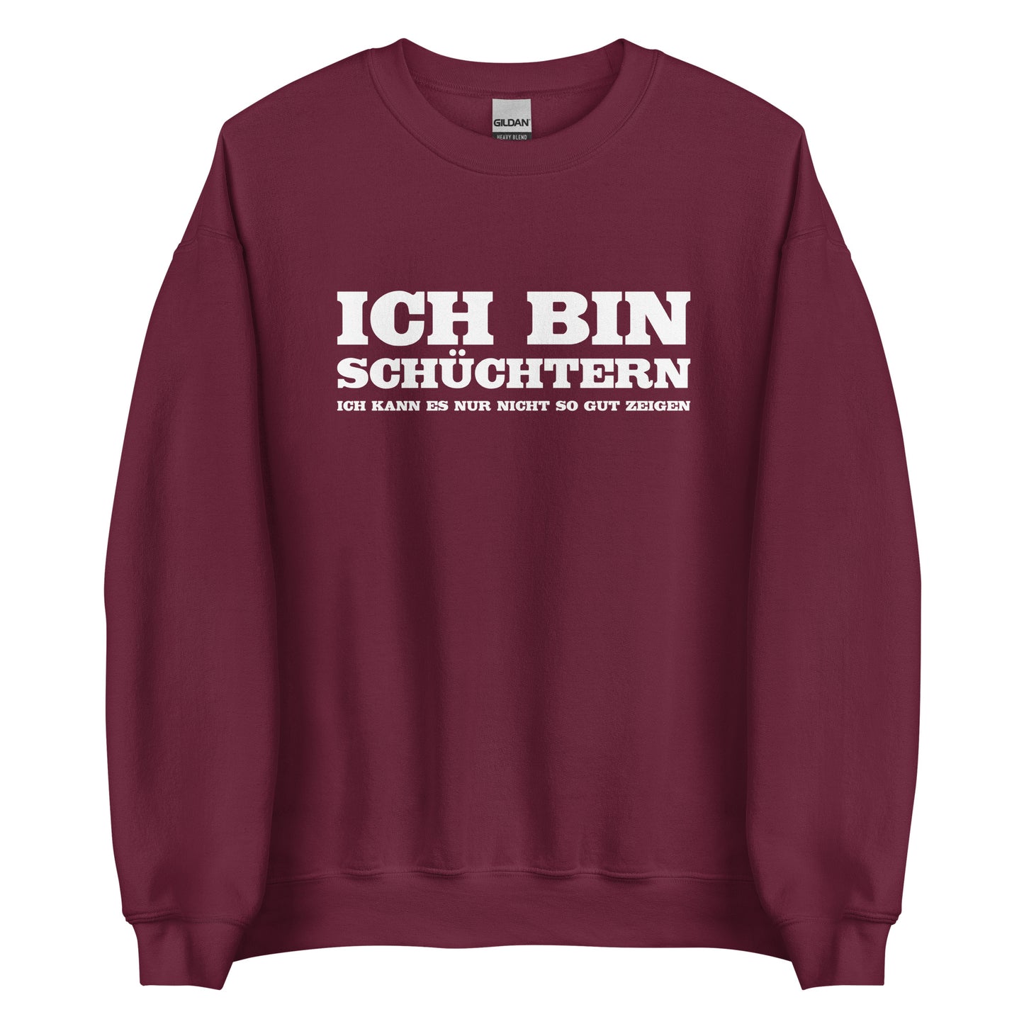 Ich bin schüchtern - Unisex-Pullover