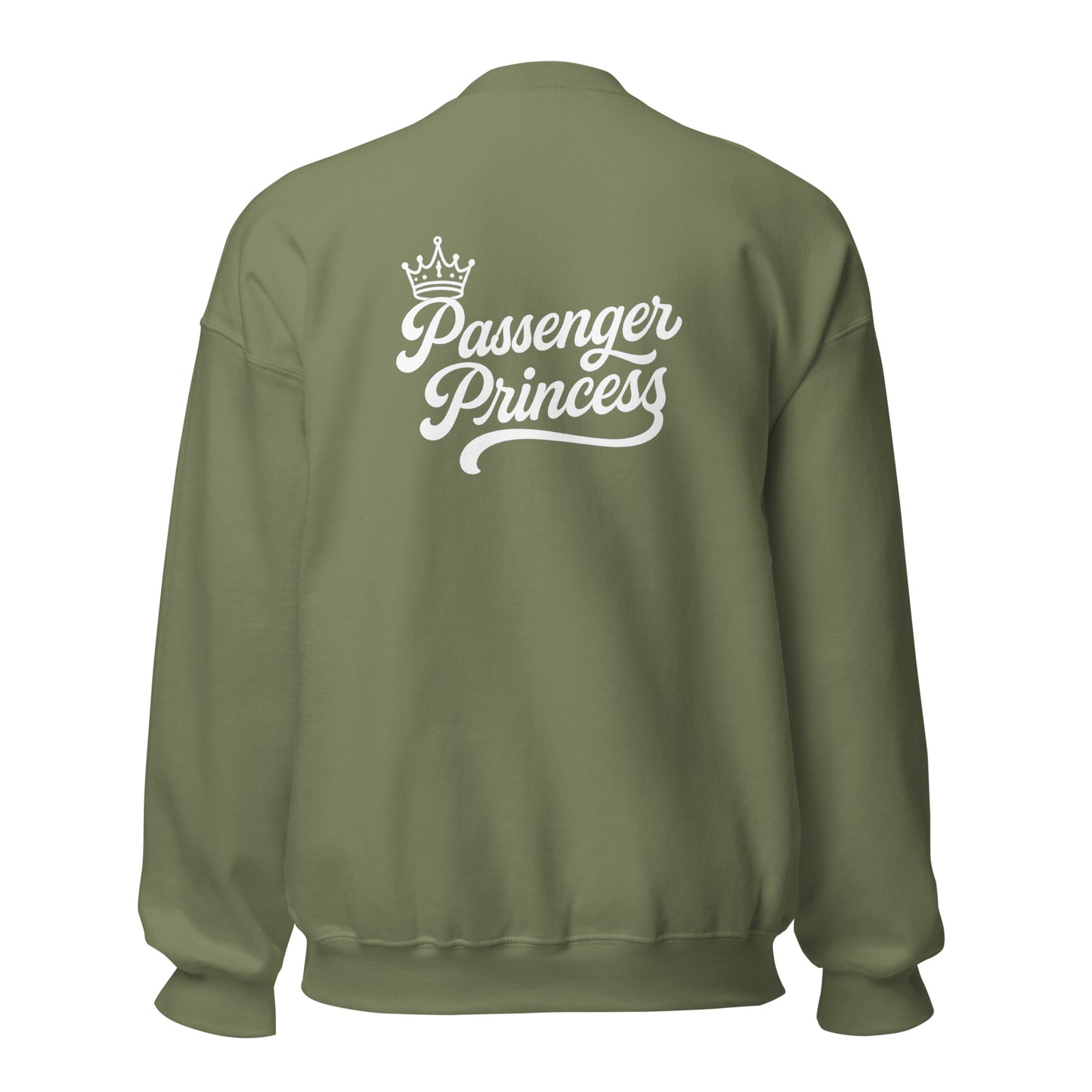 Passenger Princess – Unisex Sweater Backprint