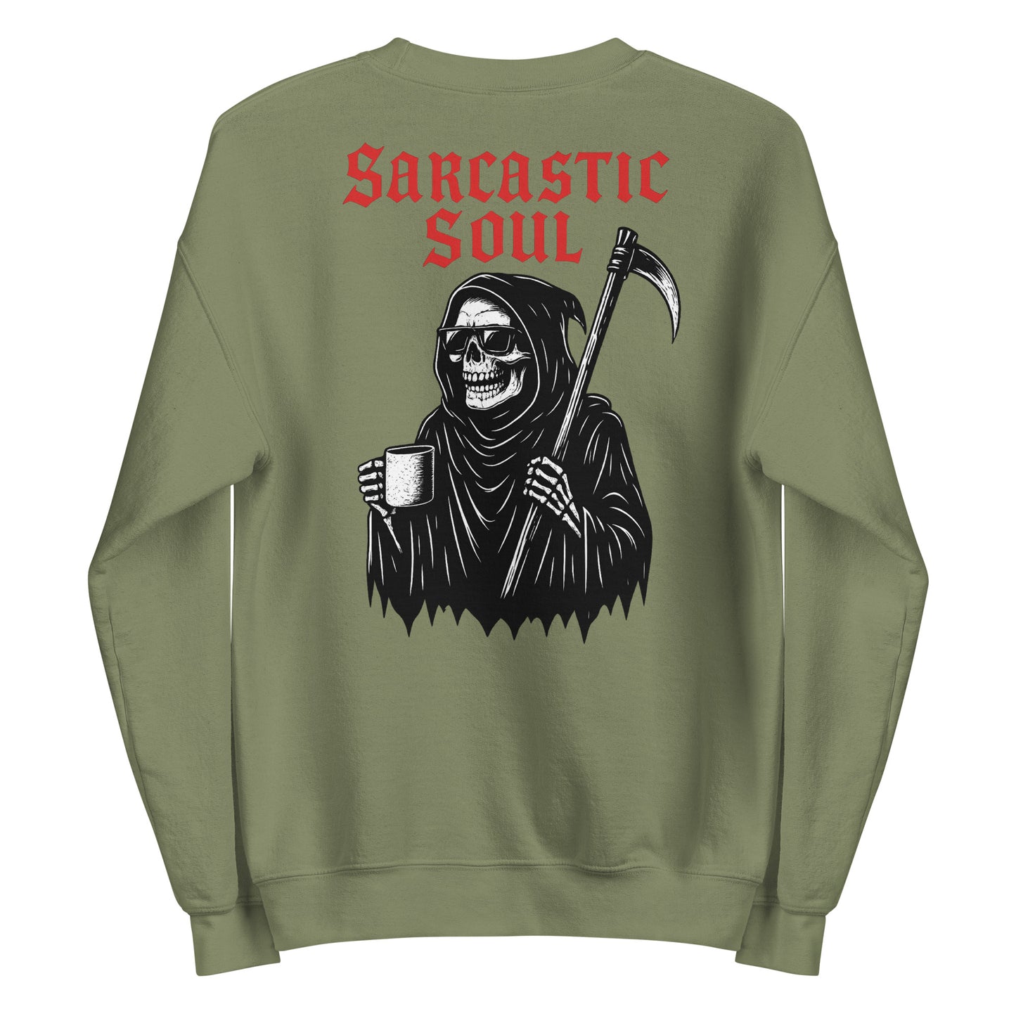 Sarcastic Soul – Unisex Sweater Backprint