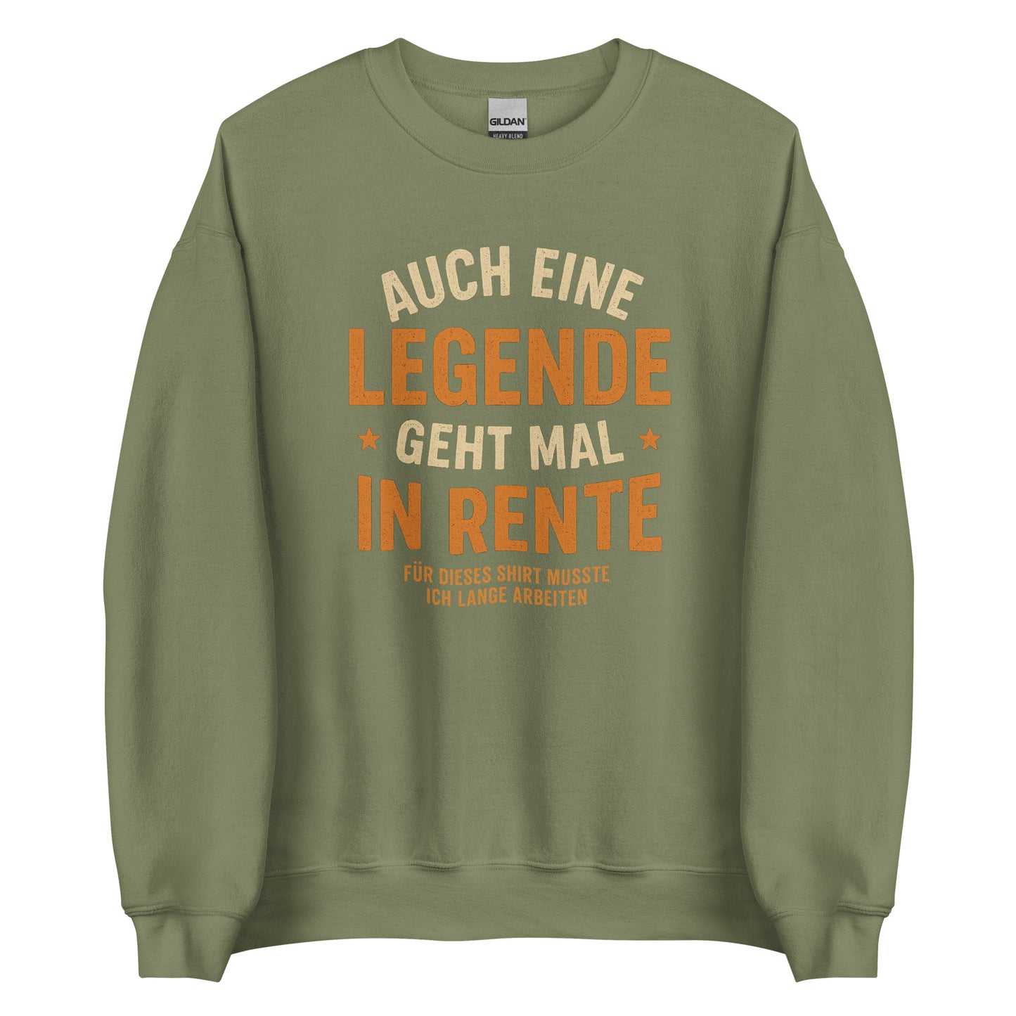 Auch eine Legende geht mal in Rente – Unisex Pullover