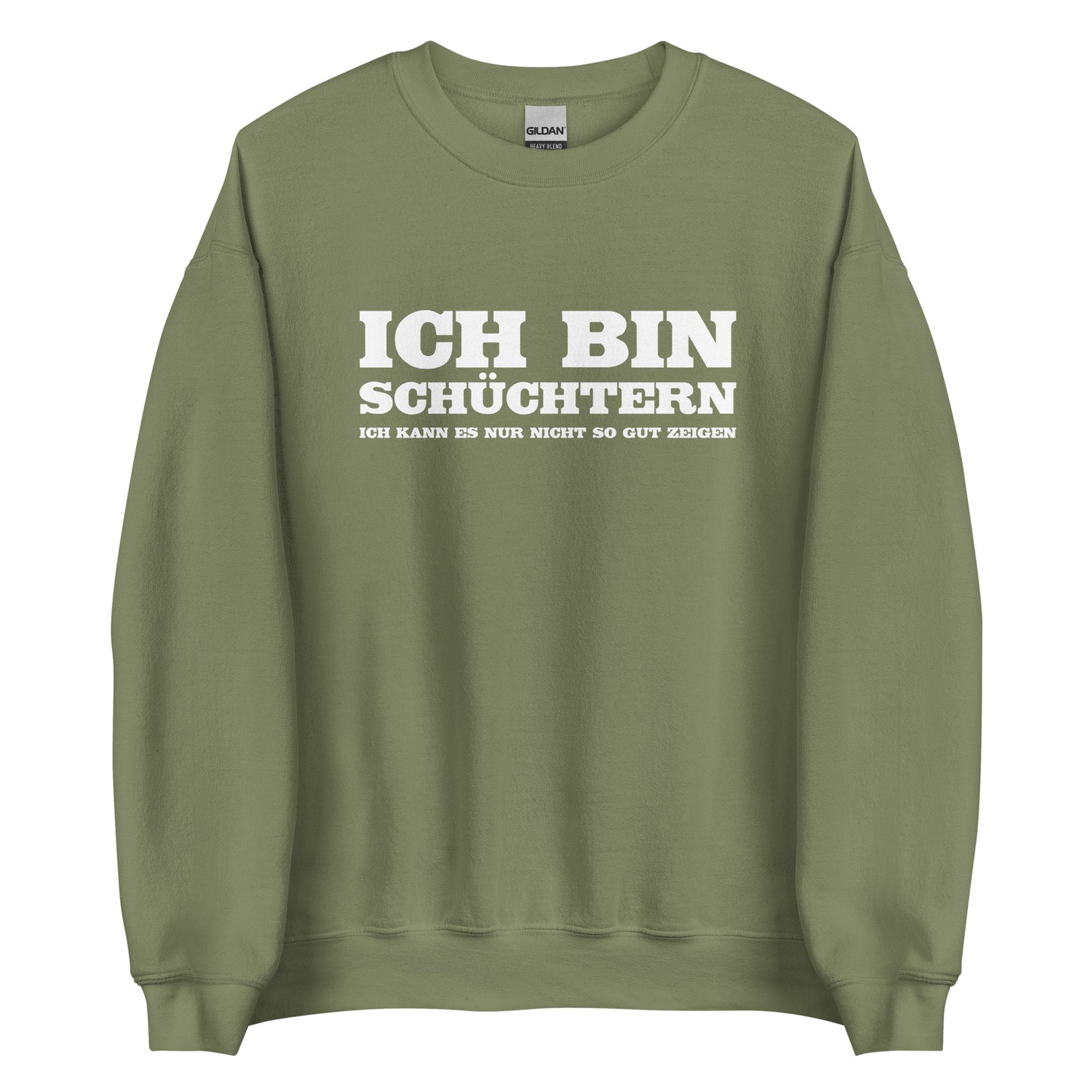 Ich bin schüchtern - Unisex-Pullover