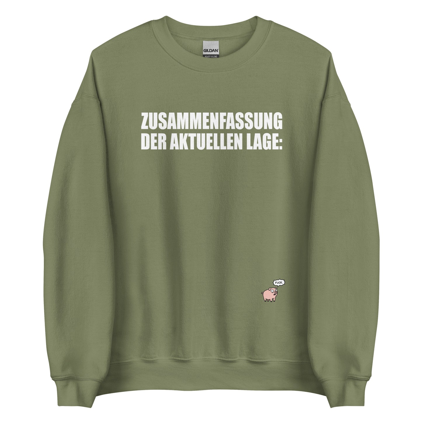 Zusammenfassung der aktuellen Lage - Unisex Sweater