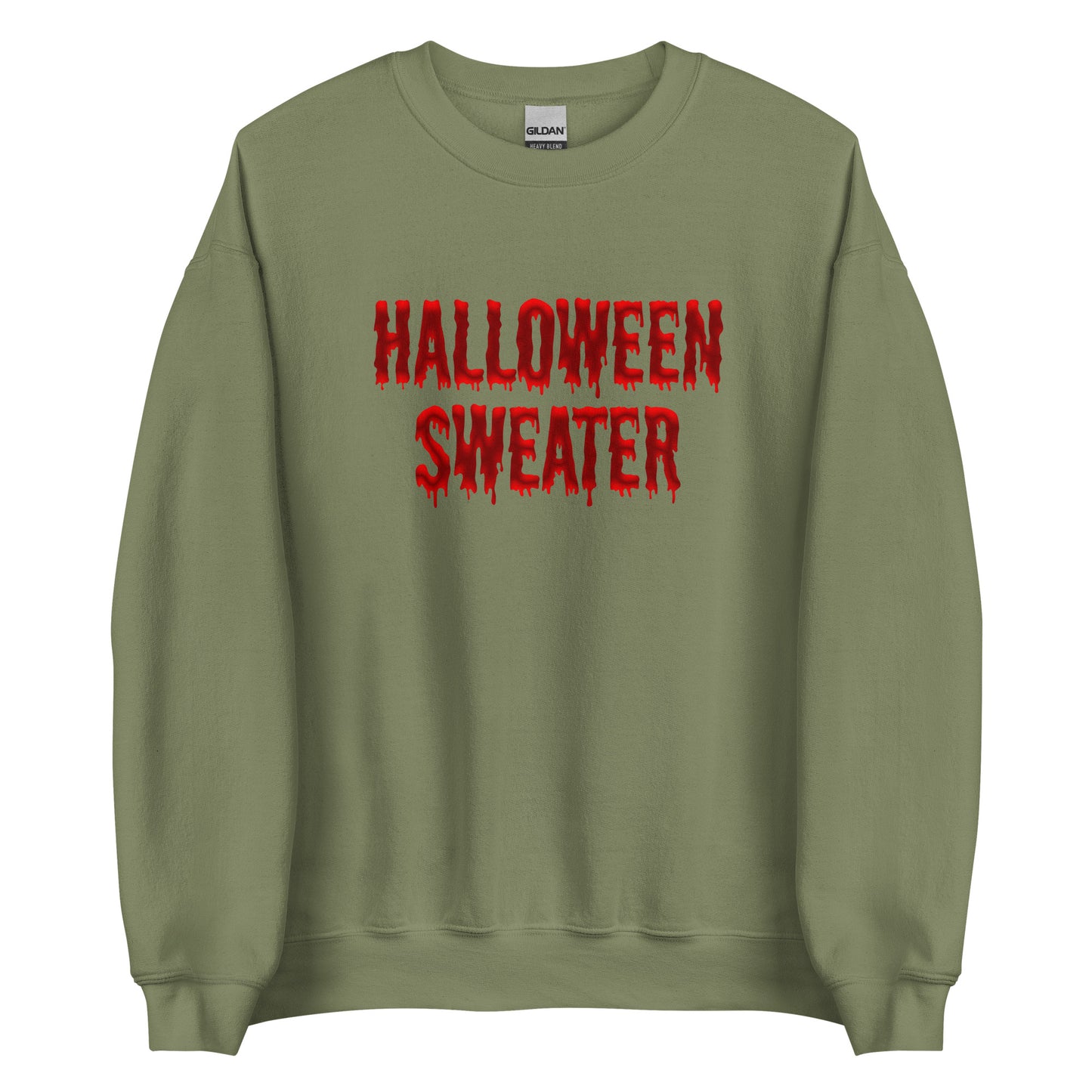 Halloween Sweater – Simpel, blutig, Anti-Kostüm