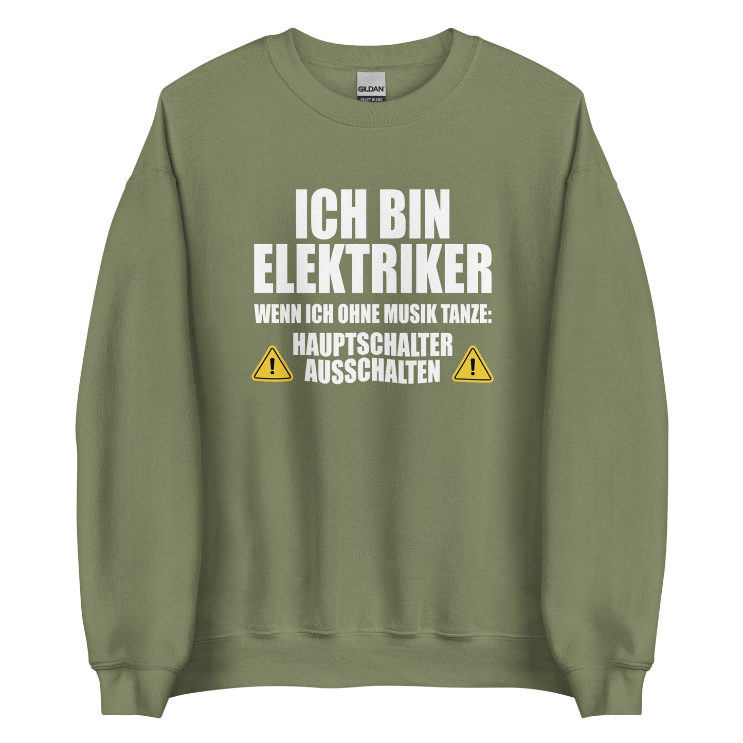 Ich bin Elektriker – Hauptschalter ausschalten – Sweater