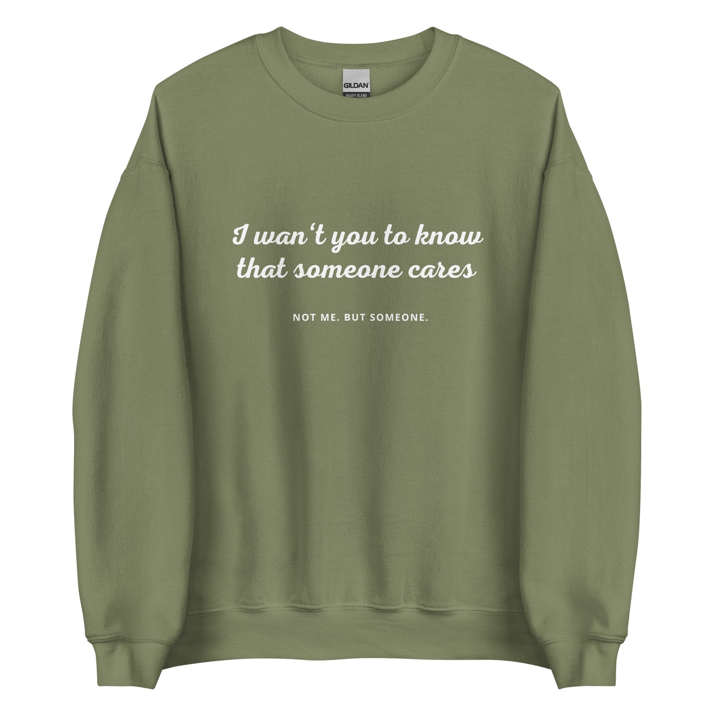Someone Cares (Not) – Sweater