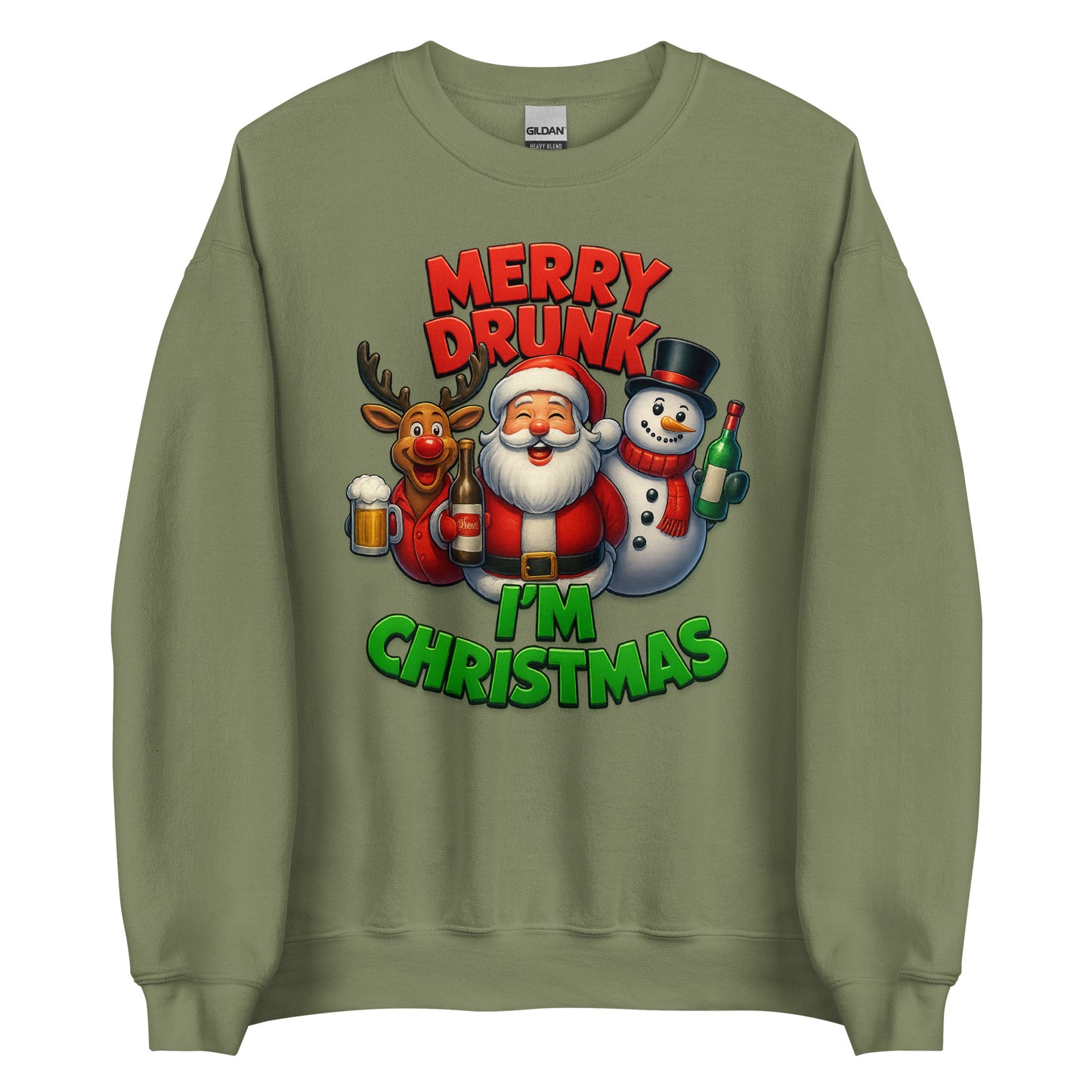Merry Drunk I’m Christmas – Unisex Sweater