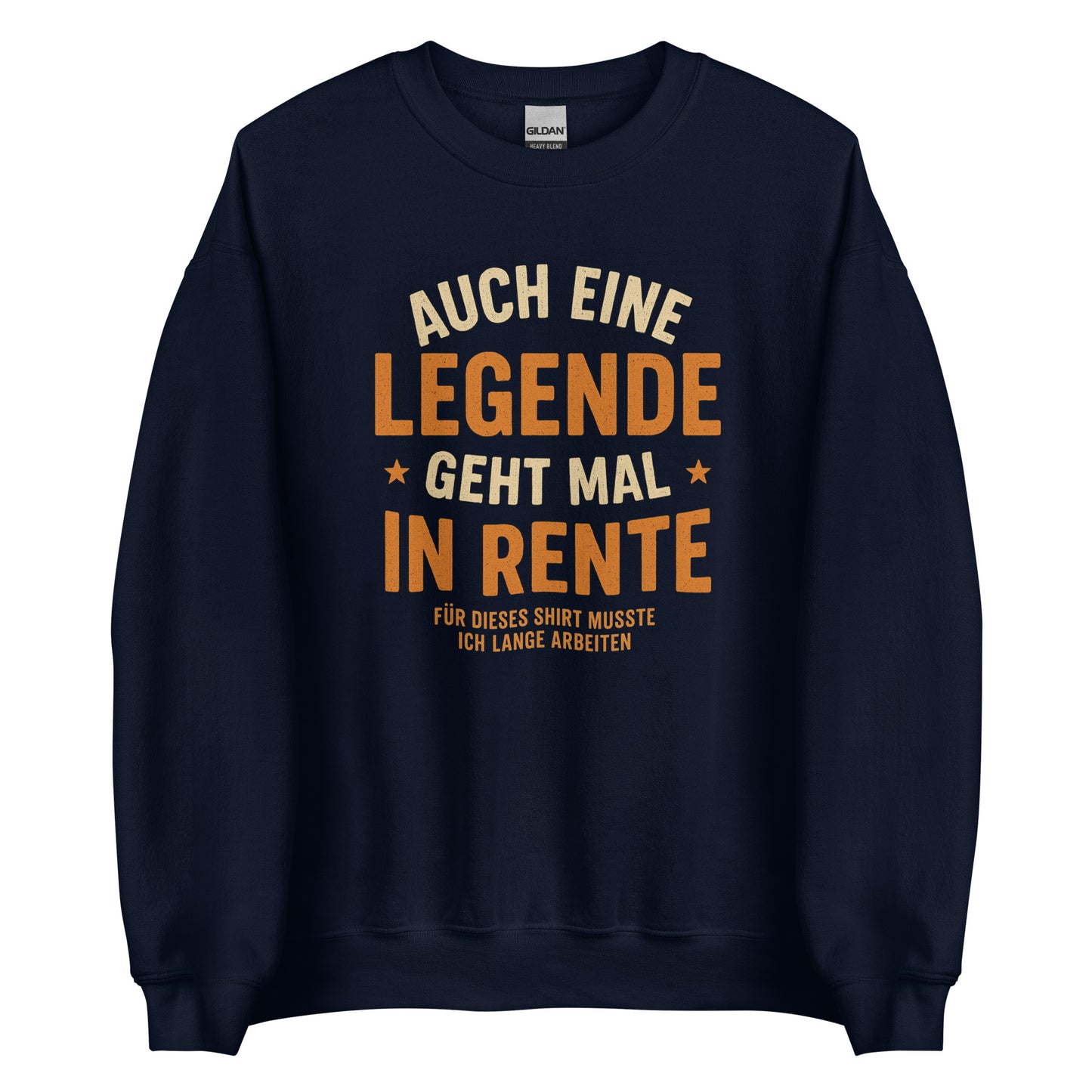 Auch eine Legende geht mal in Rente – Unisex Pullover