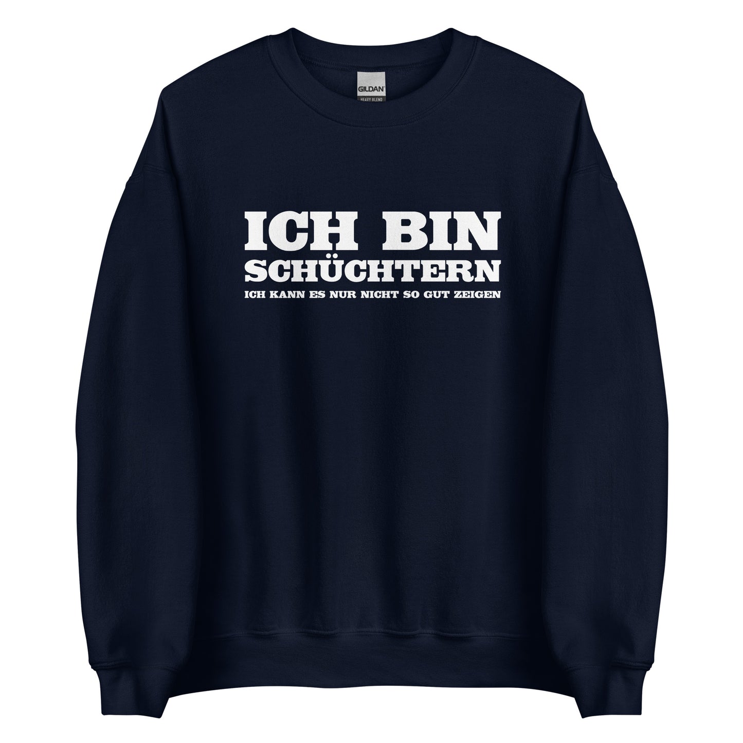 Ich bin schüchtern - Unisex-Pullover