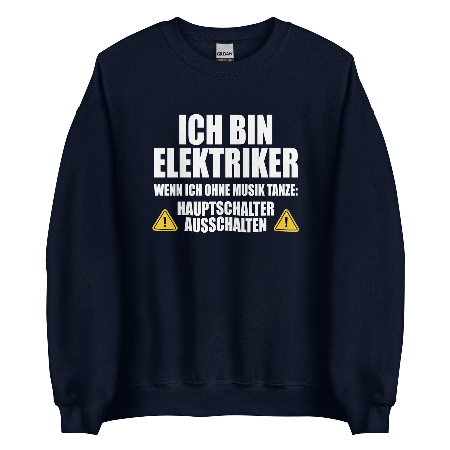 Ich bin Elektriker – Hauptschalter ausschalten – Sweater