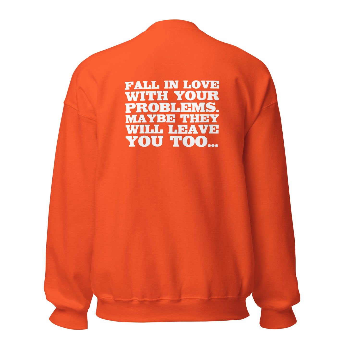 Fall in Love with Your Problems – Sweater Backprint