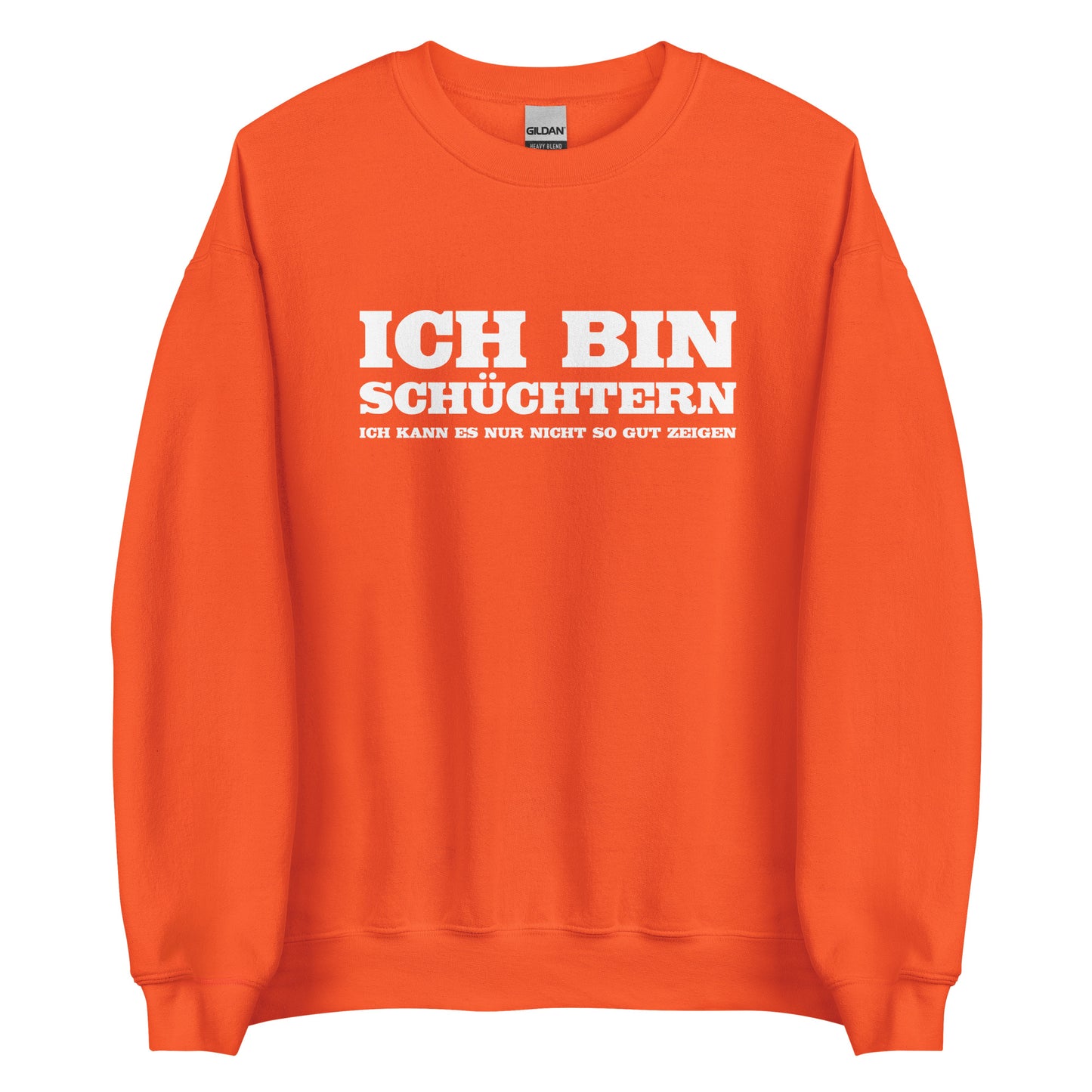 Ich bin schüchtern - Unisex-Pullover