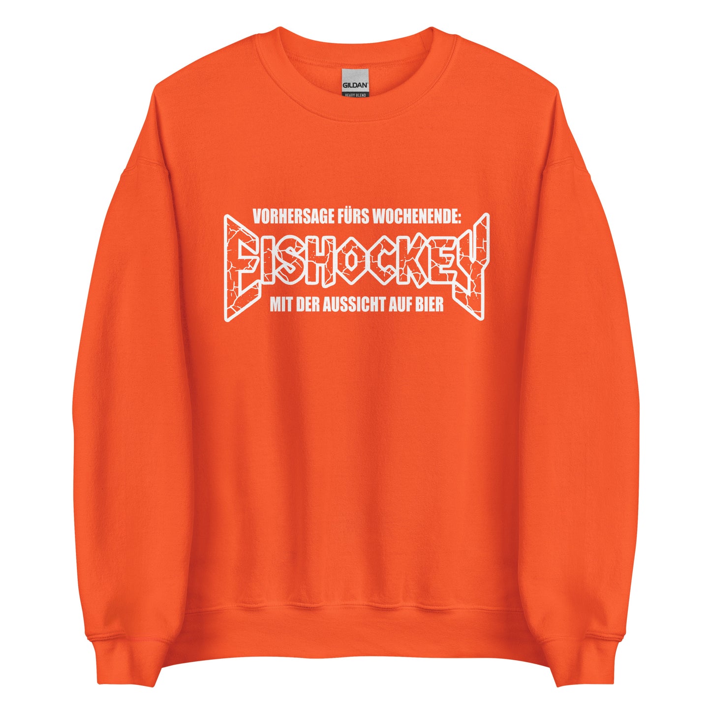 Eishockey mit der Aussicht auf Bier - Unisex Sweater