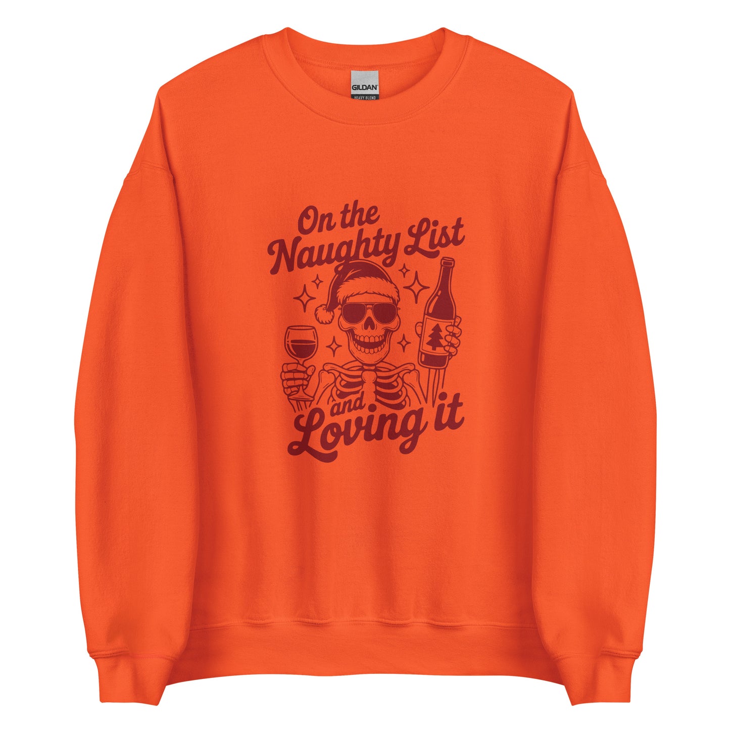 On the Naughty List and Loving It – Unisex Sweater