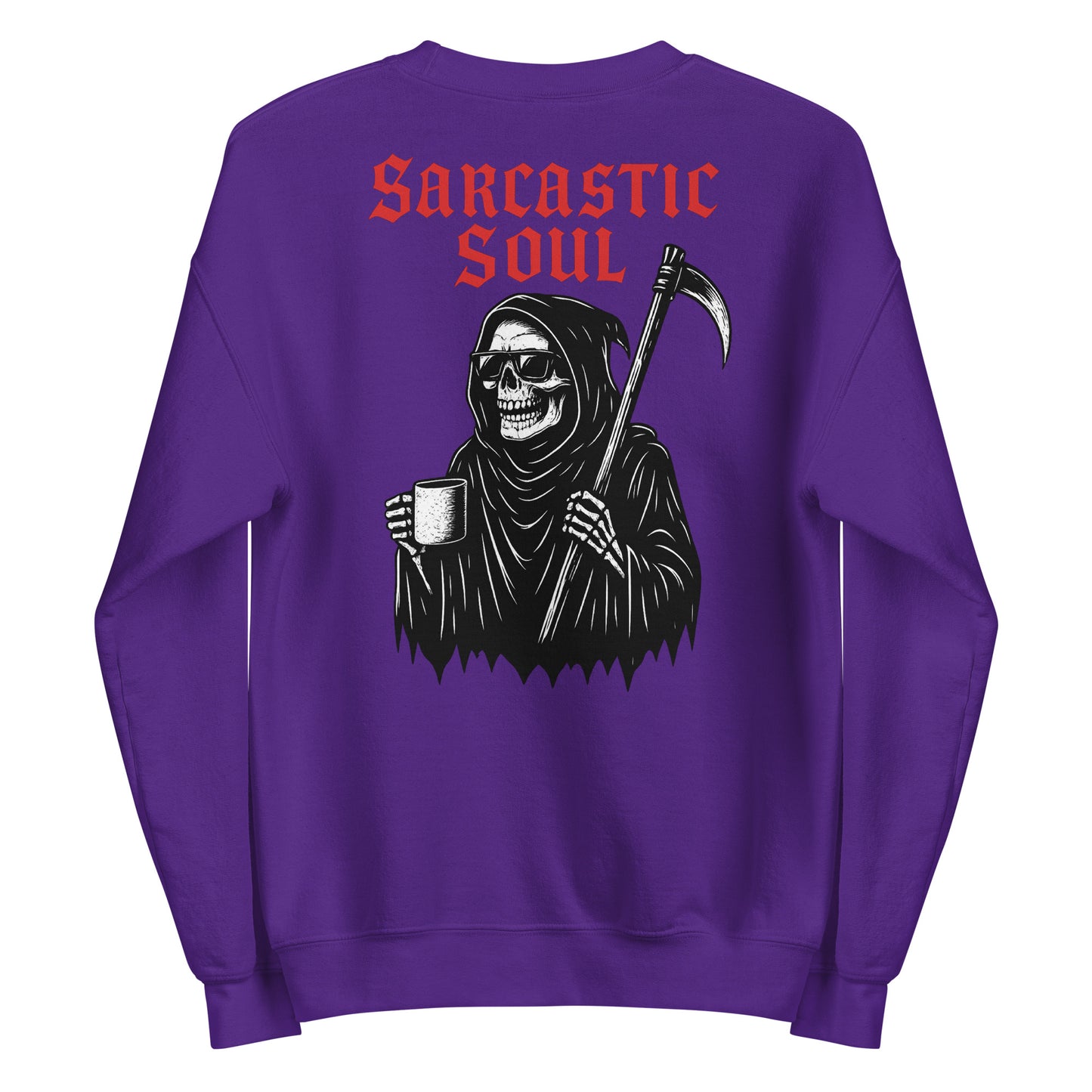 Sarcastic Soul – Unisex Sweater Backprint