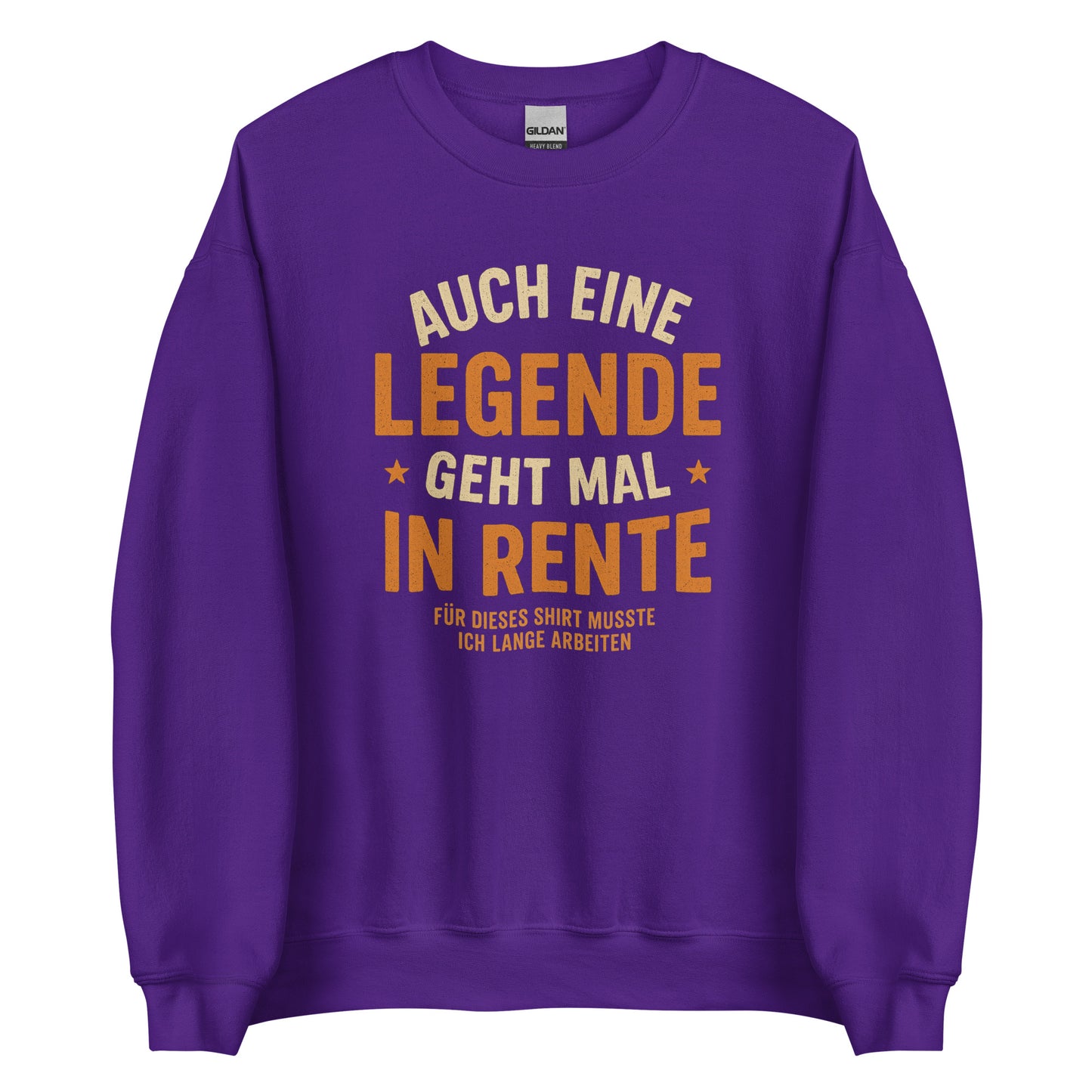 Auch eine Legende geht mal in Rente – Unisex Pullover