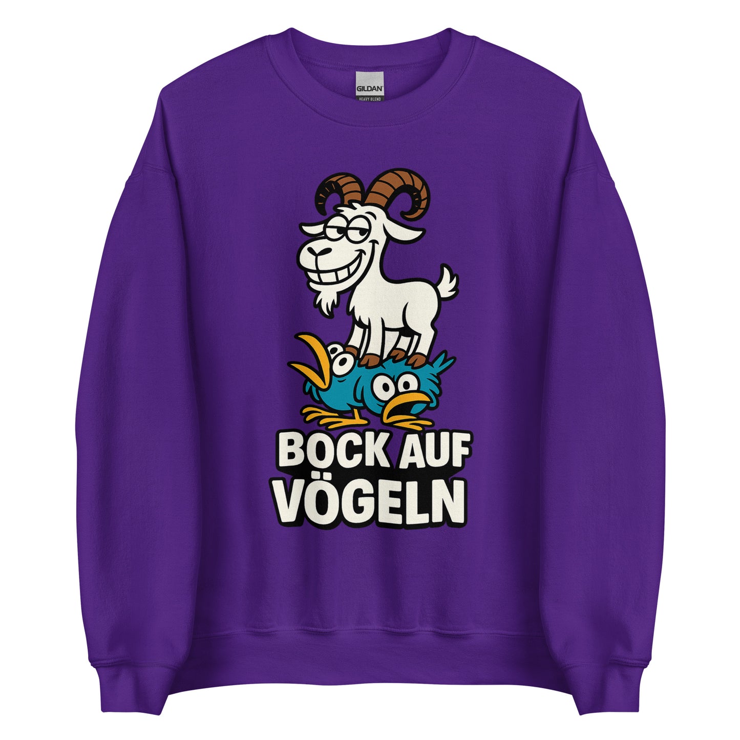 Bock auf Vögeln - Unisex-Pullover