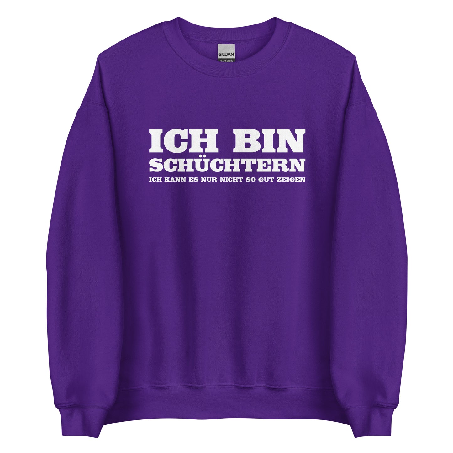 Ich bin schüchtern - Unisex-Pullover