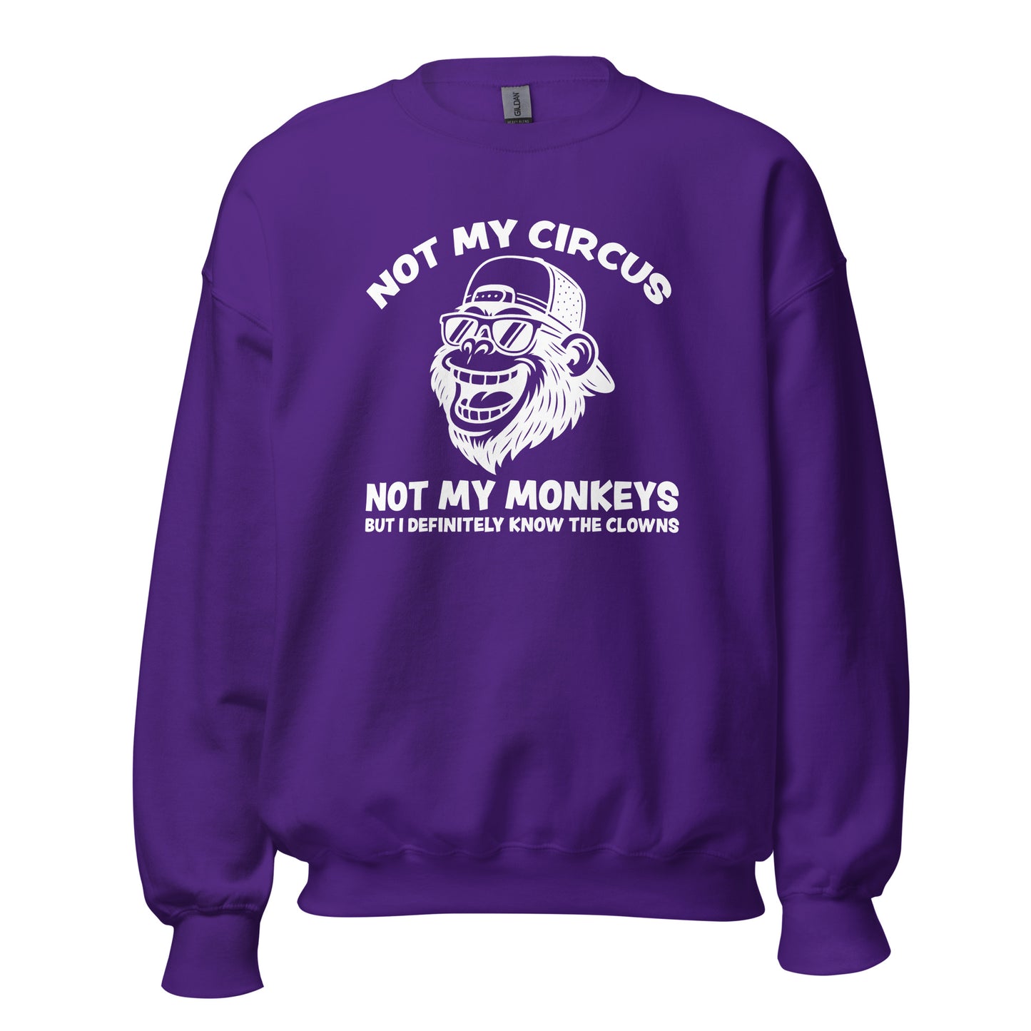Not My Circus Not My Monkeys – Unisex Sweater