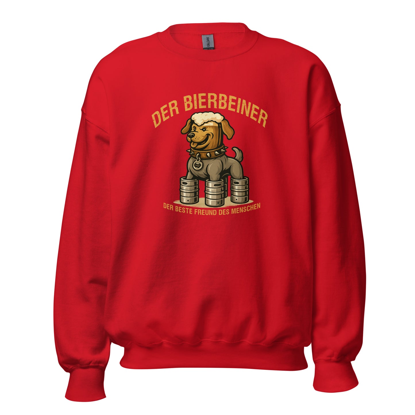Der Bierbeiner - Unisex-Pullover