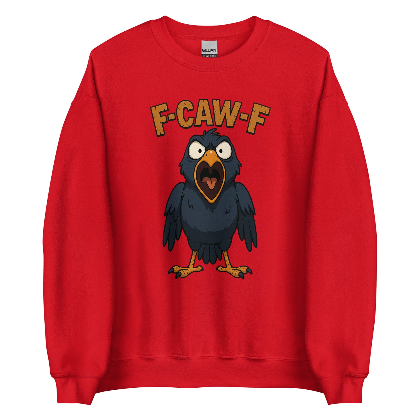 F-CAW-F – Wütende Krähe – Sweater