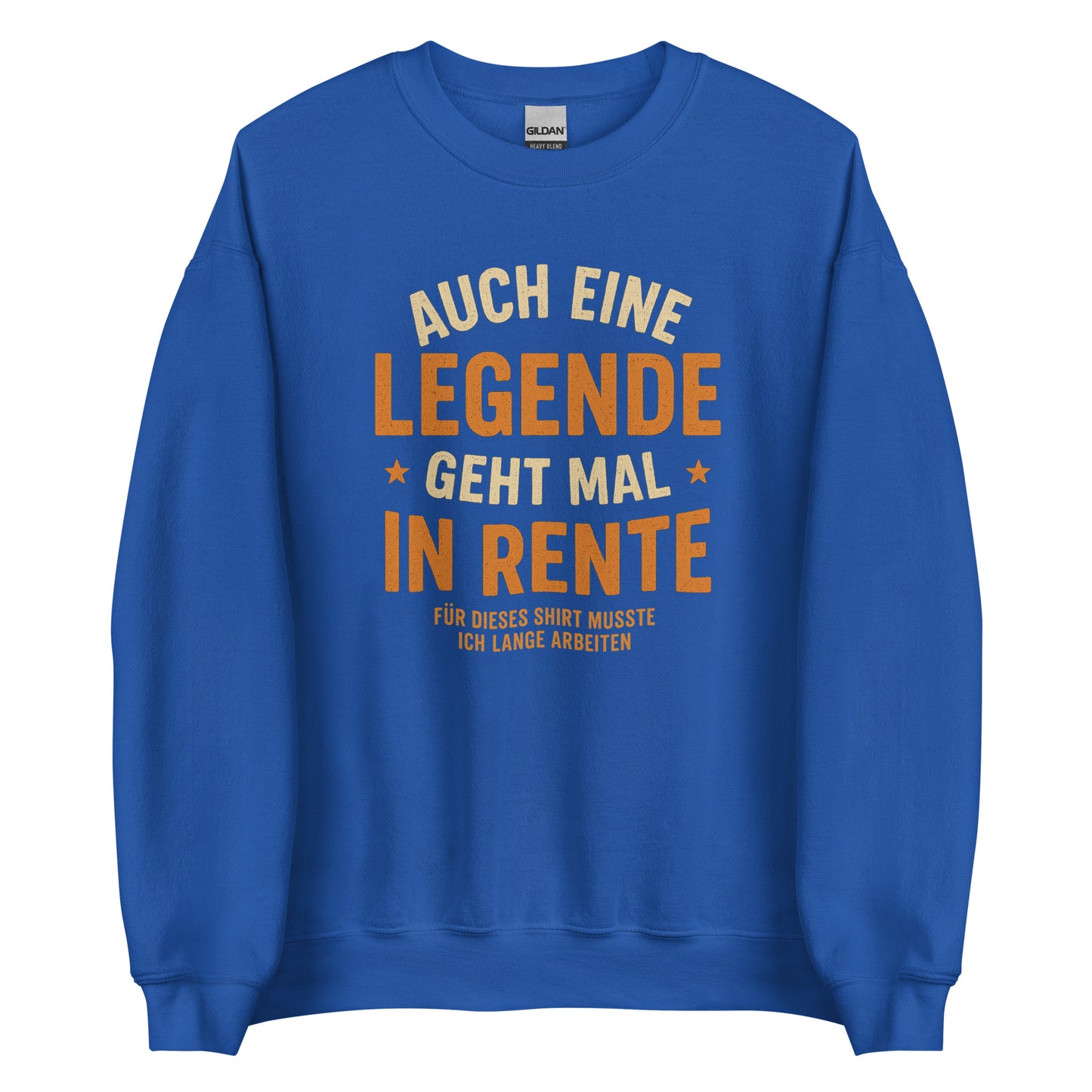 Auch eine Legende geht mal in Rente – Unisex Pullover
