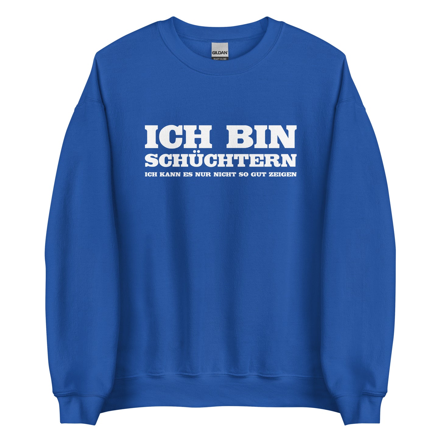 Ich bin schüchtern - Unisex-Pullover