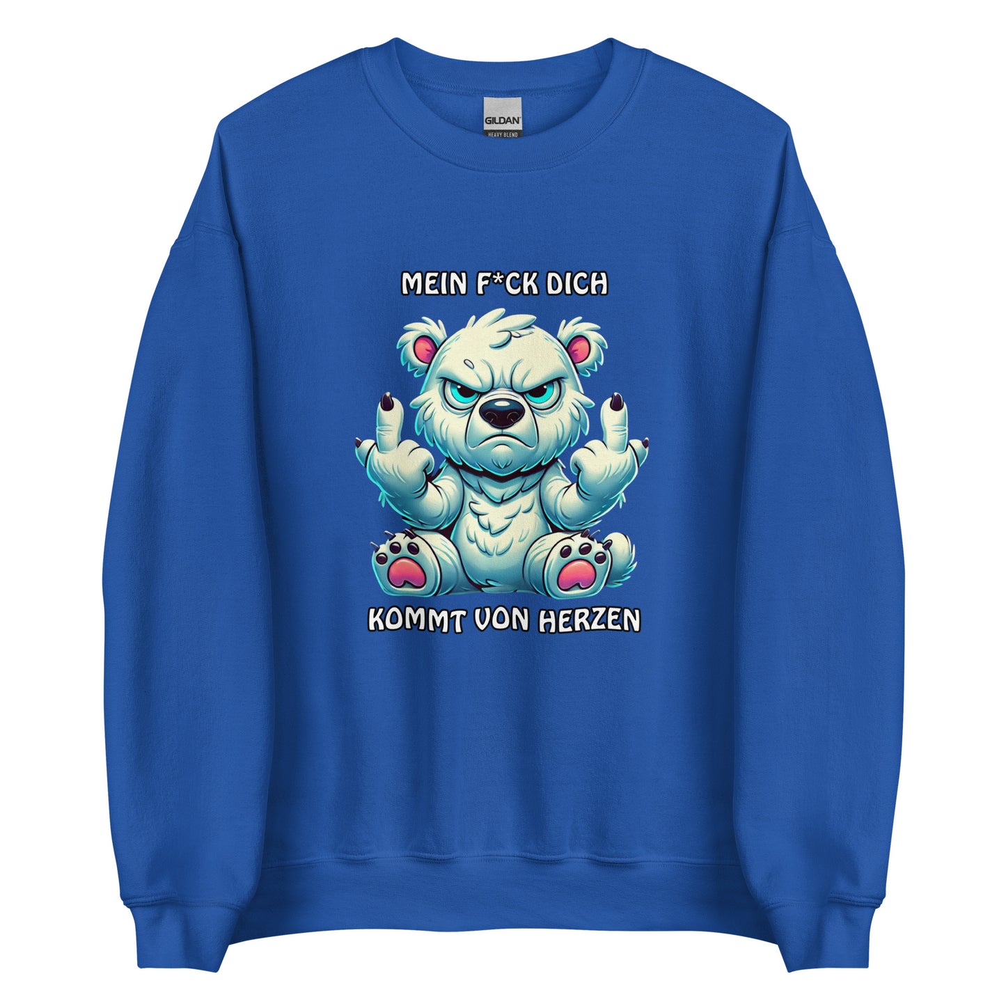 Brummo – Mein F*ck Dich kommt von Herzen - Unisex-Pullover