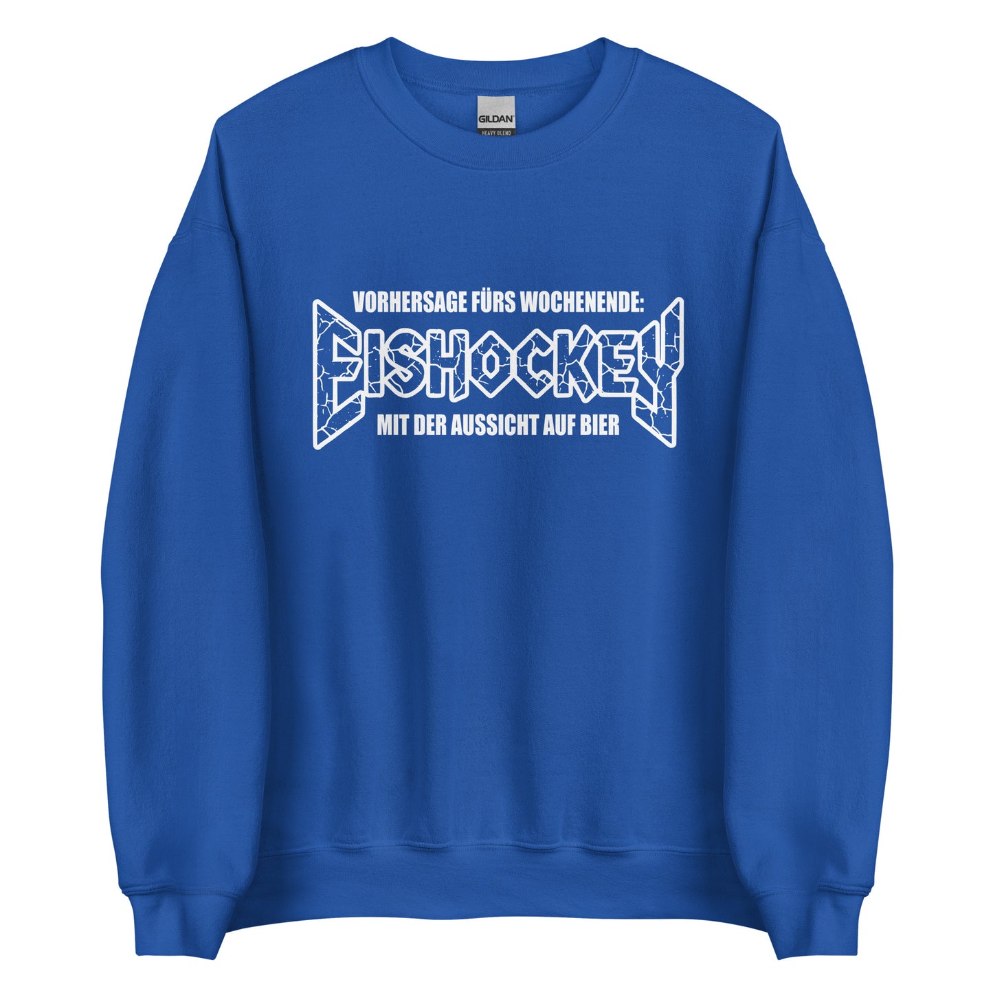 Eishockey mit der Aussicht auf Bier - Unisex Sweater