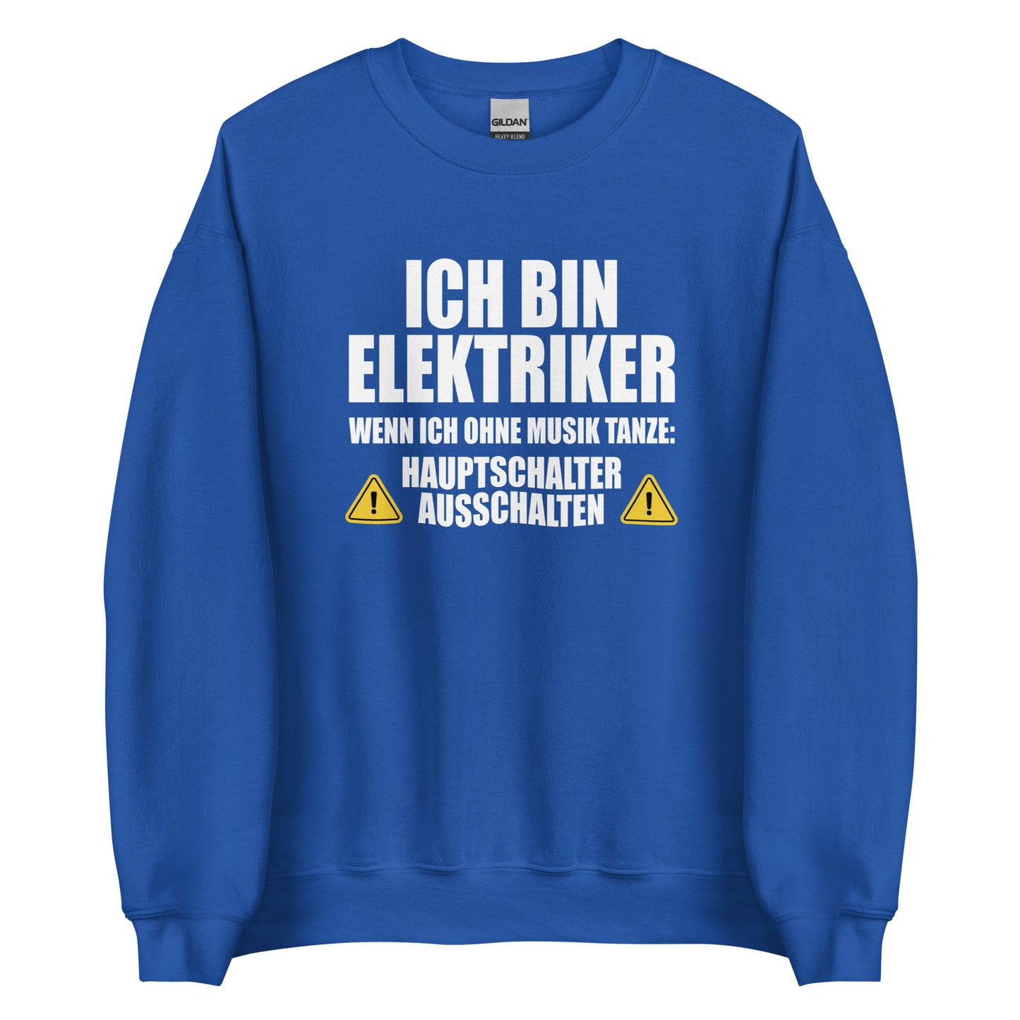 Ich bin Elektriker – Hauptschalter ausschalten – Sweater