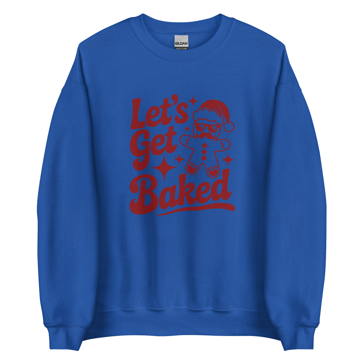Let’s Get Baked – Unisex Sweater – Vorderansicht